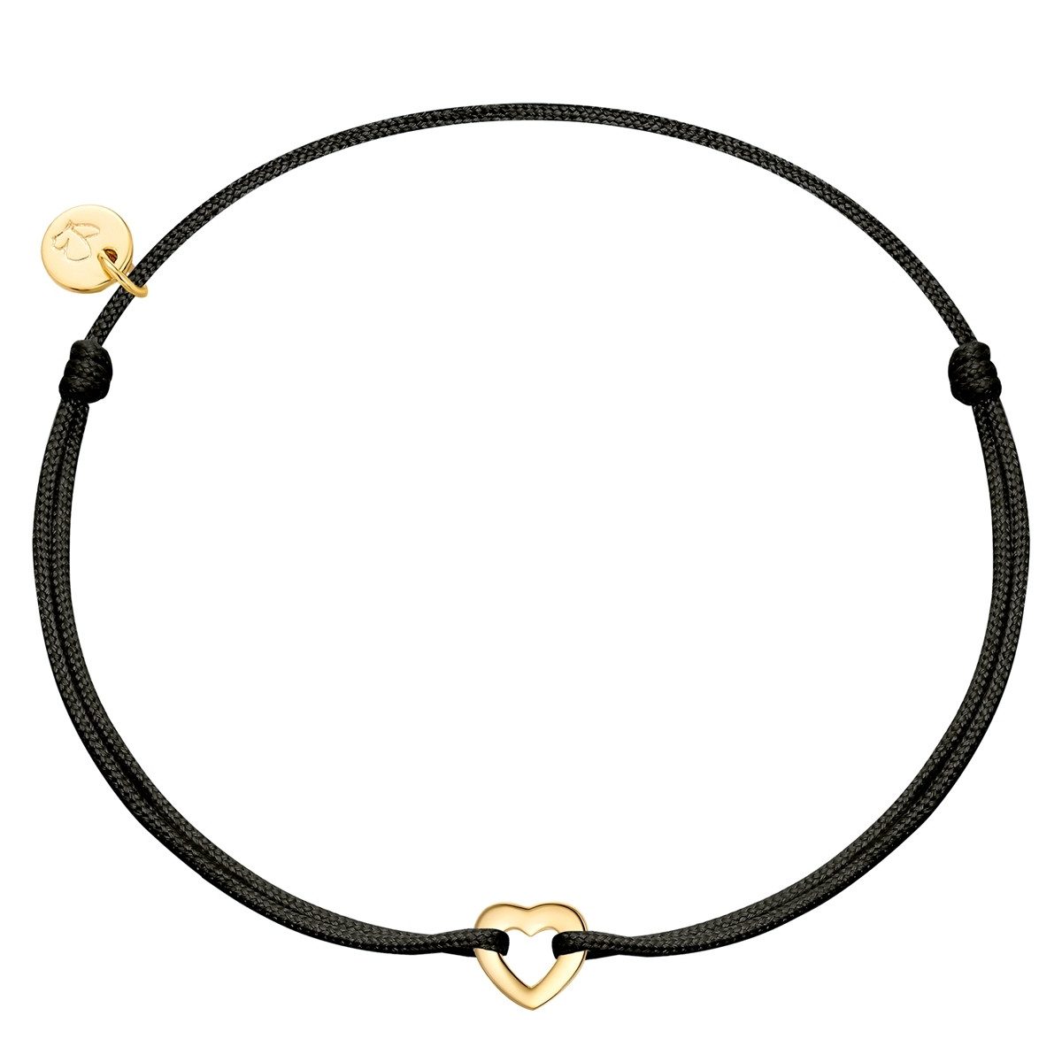 Armband Herz gelbgold