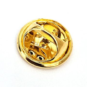 hegibaer Anstecknadel 25 neue goldfarb​ene Verschlüss​e Butterfly Clips für Pin Anstecker (25-tlg), Beste Qualität