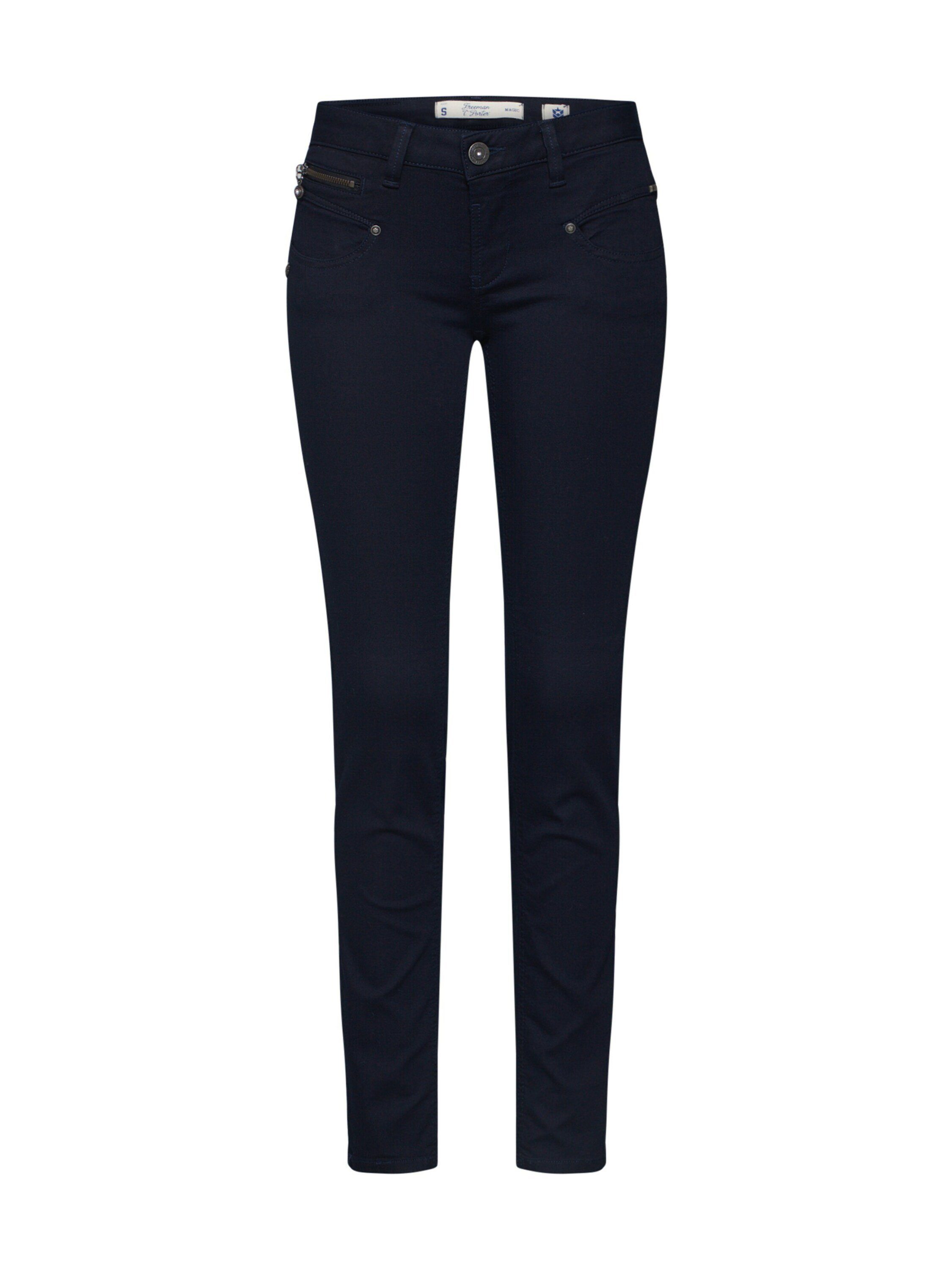 Freeman Detail Slim-fit-Jeans (1-tlg) Plain/ohne Details, Porter F0082 T. Alexa flora Weiteres