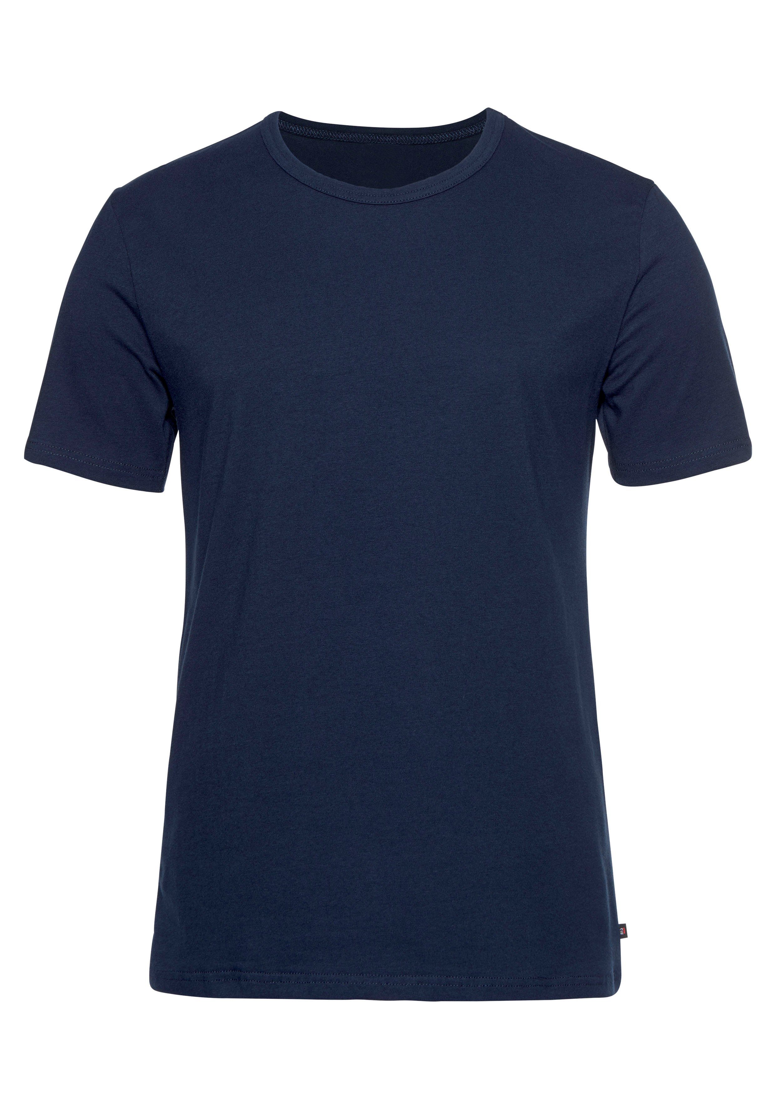 H.I.S T-Shirt, (2er-Pack), mit Rundhalsausschnitt perfekt als Unterziehshir günstig online kaufen