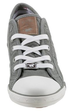 Mustang Shoes Sneaker mit Mustang Markenlabel, Freizeitschuh, Halbschuh, Schnürschuh