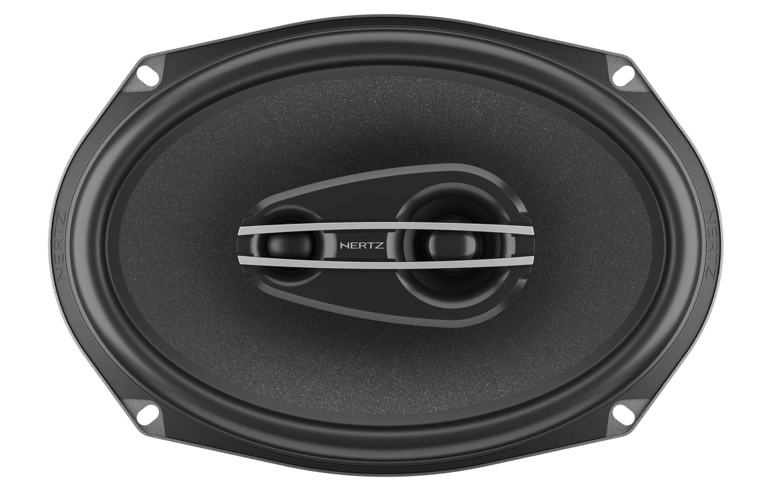 Hertz CX 690 6 x 9' Oval Koax 3-Wege Lautsprecher Auto-Lautsprecher (100 W)