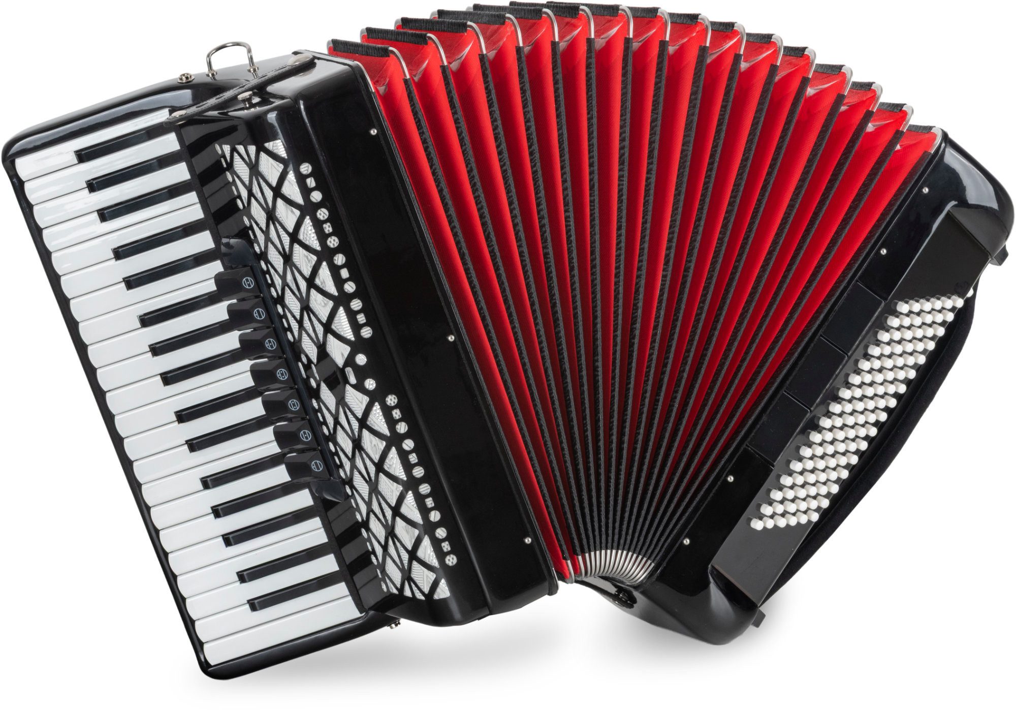 Knopf-Akkordeon 96 Bass Akkordeon "Secondo V" - Ideales Schülerinstrument