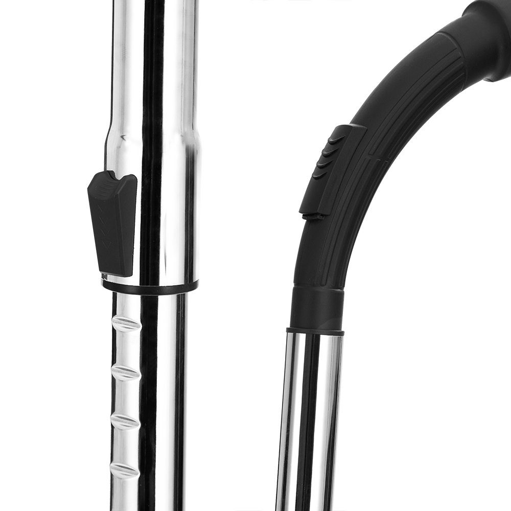 monzana Bodenstaubsauger, 900 W, mit Beutel (nicht im Lieferumfang), HEPA Filter 3L Behältervolumen Saugkraftregulierung am Griff