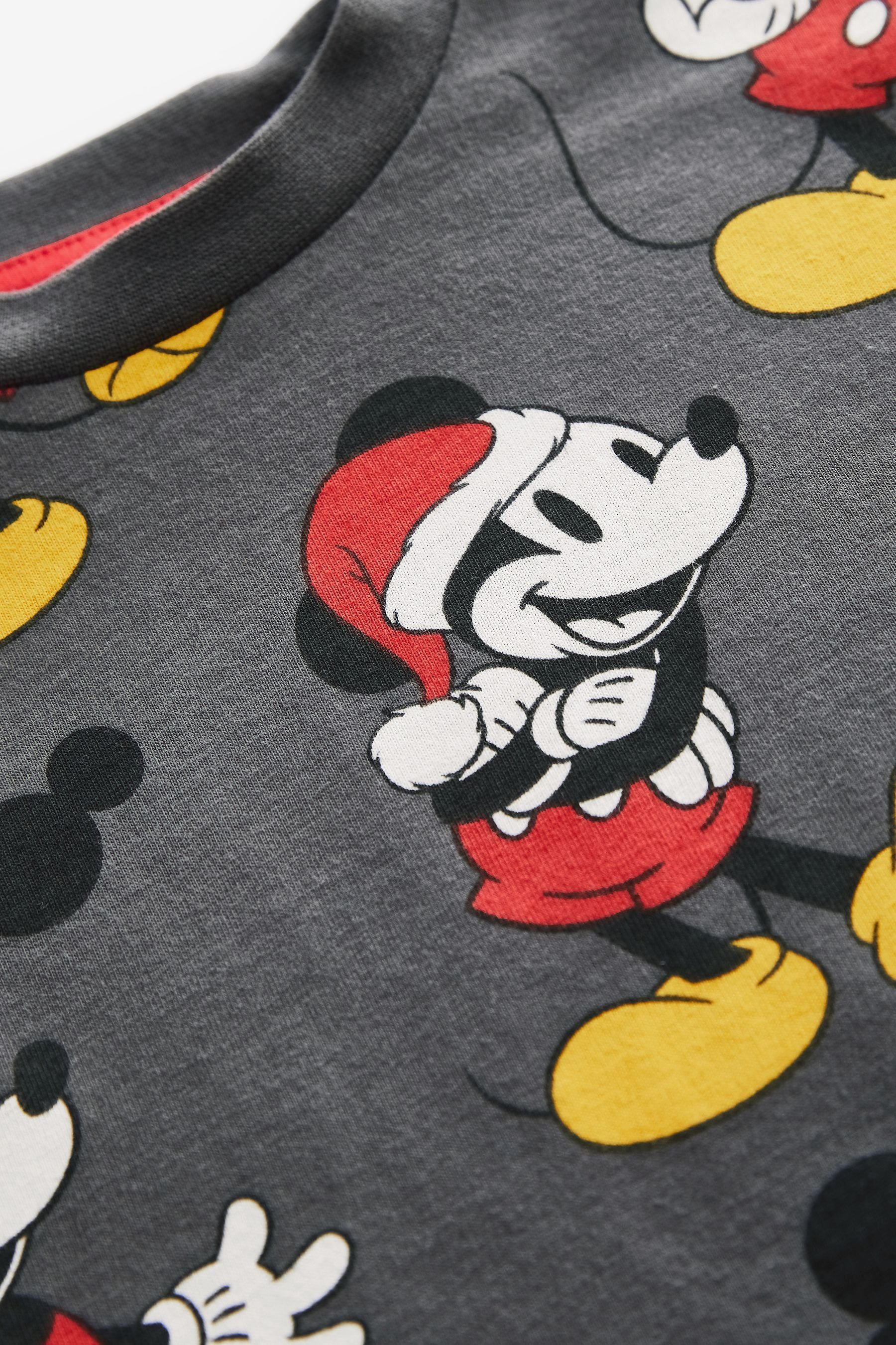 Next Langarmshirt Micky Maus Weihnachtliches Langarmshirt (1-tlg)