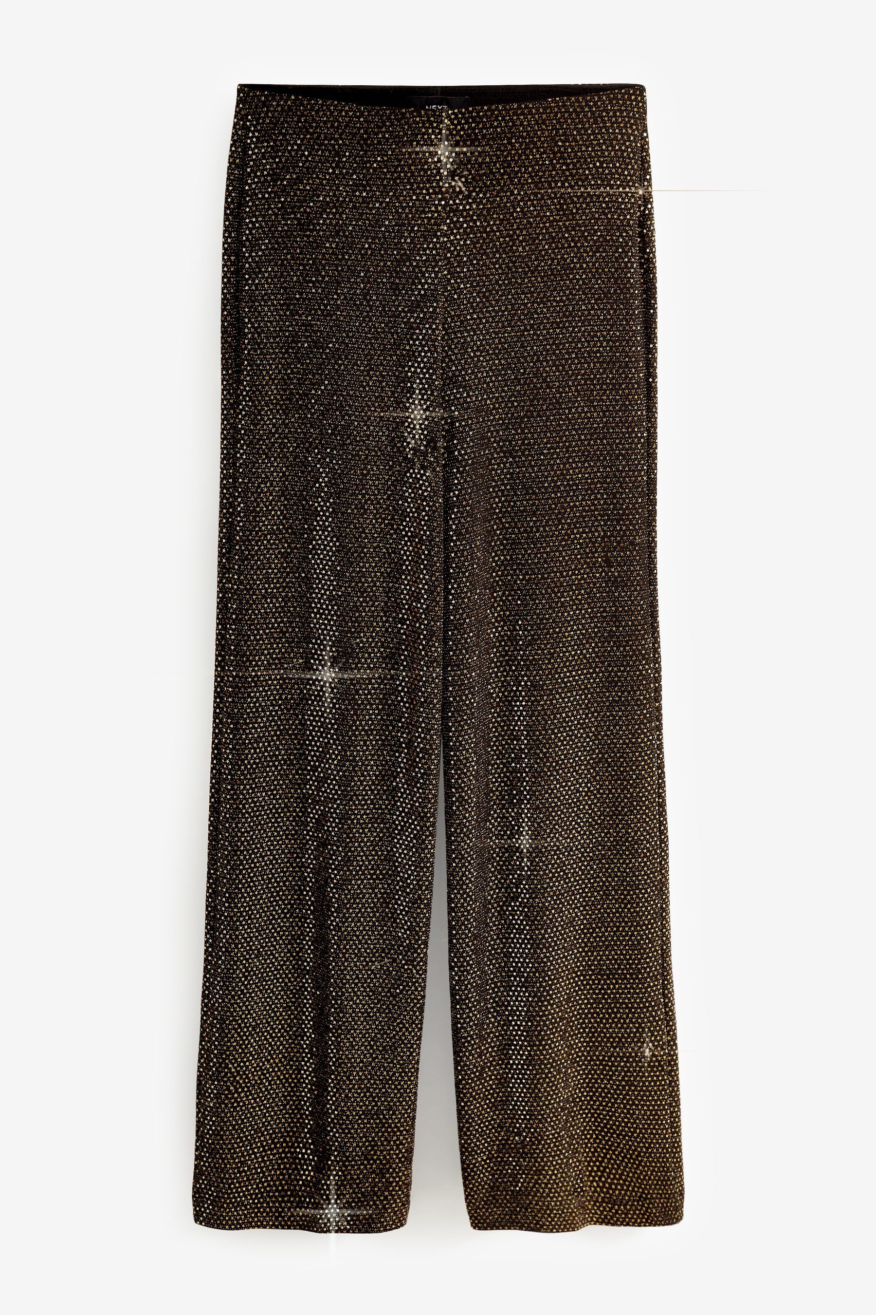 Next Marlene-Hose Paillettenhose mit weitem Bein, günstig online kaufen
