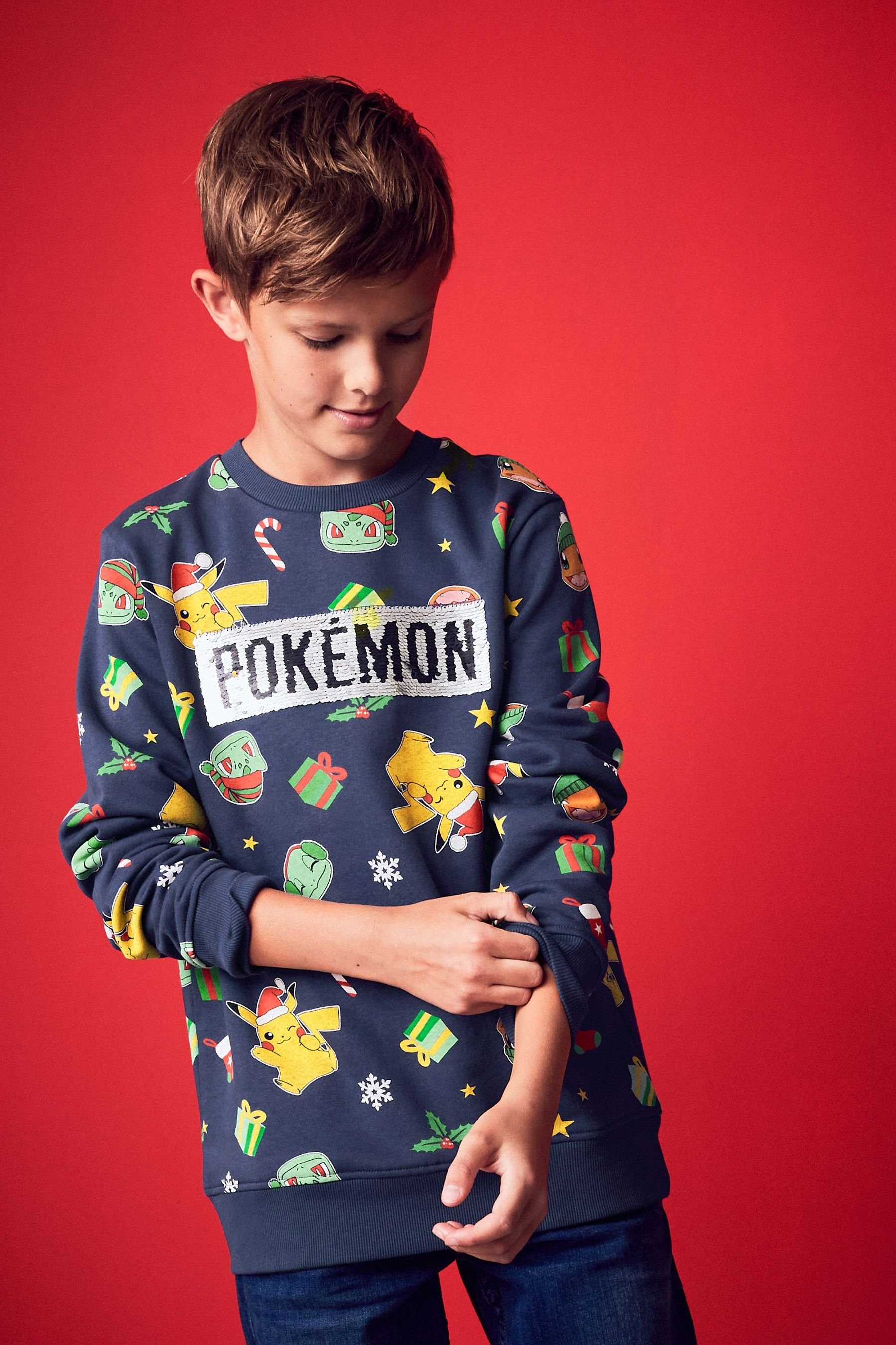 (1-tlg) Sweatshirt Lizenziertes Sweatshirt Next Pokémon