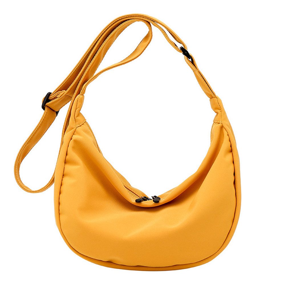 Zaewry Handtasche Umhängetasche Halbmond Stylische Crossbody Bag mit verstellbarem Gurt, Bauchtasche Damen & Herren,Ideal für Reisen, Festival Und Alltag
