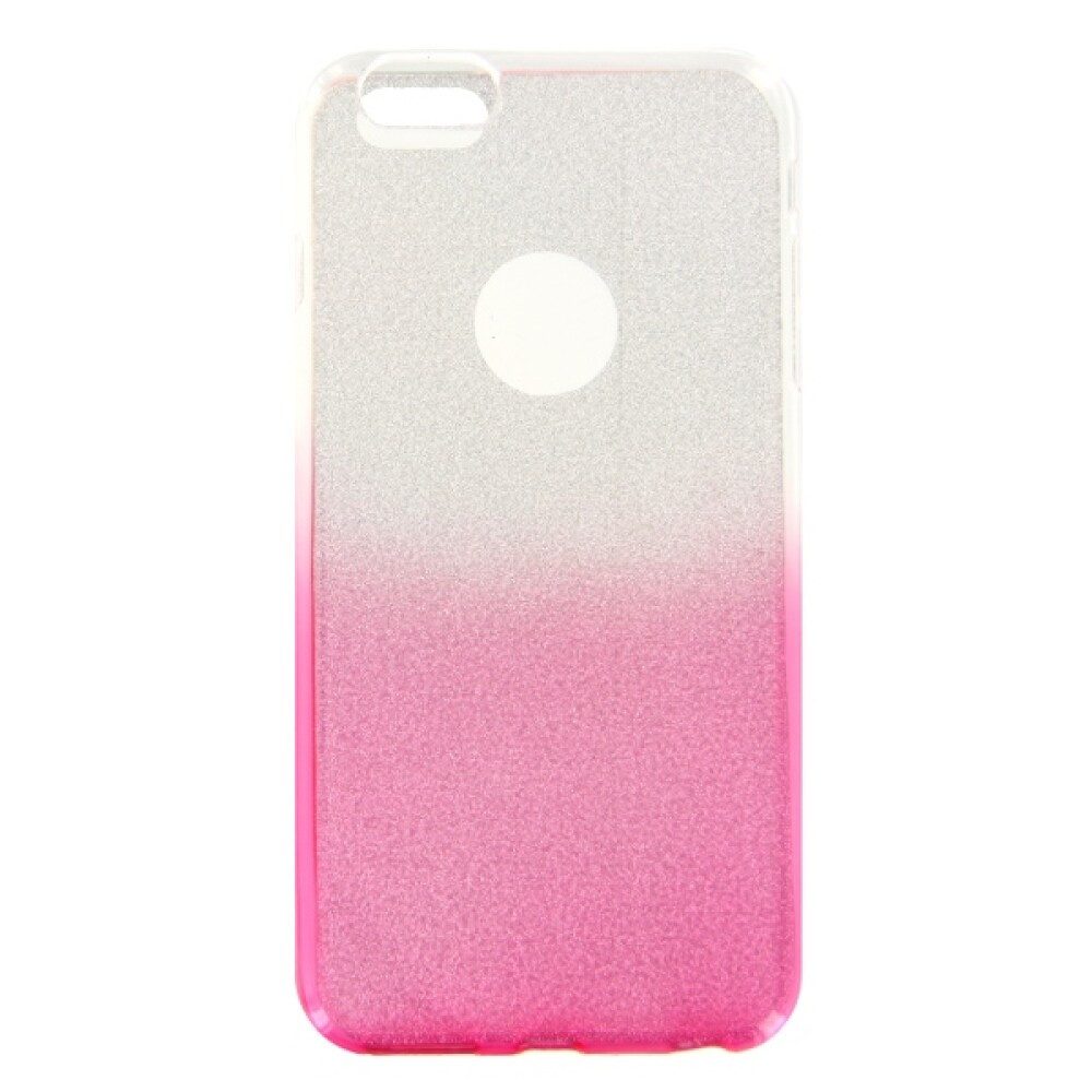 Handytasche TPU Handyhülle für iPhone 6 6S Plus Pink Schutz Tasche Case (Bumper)