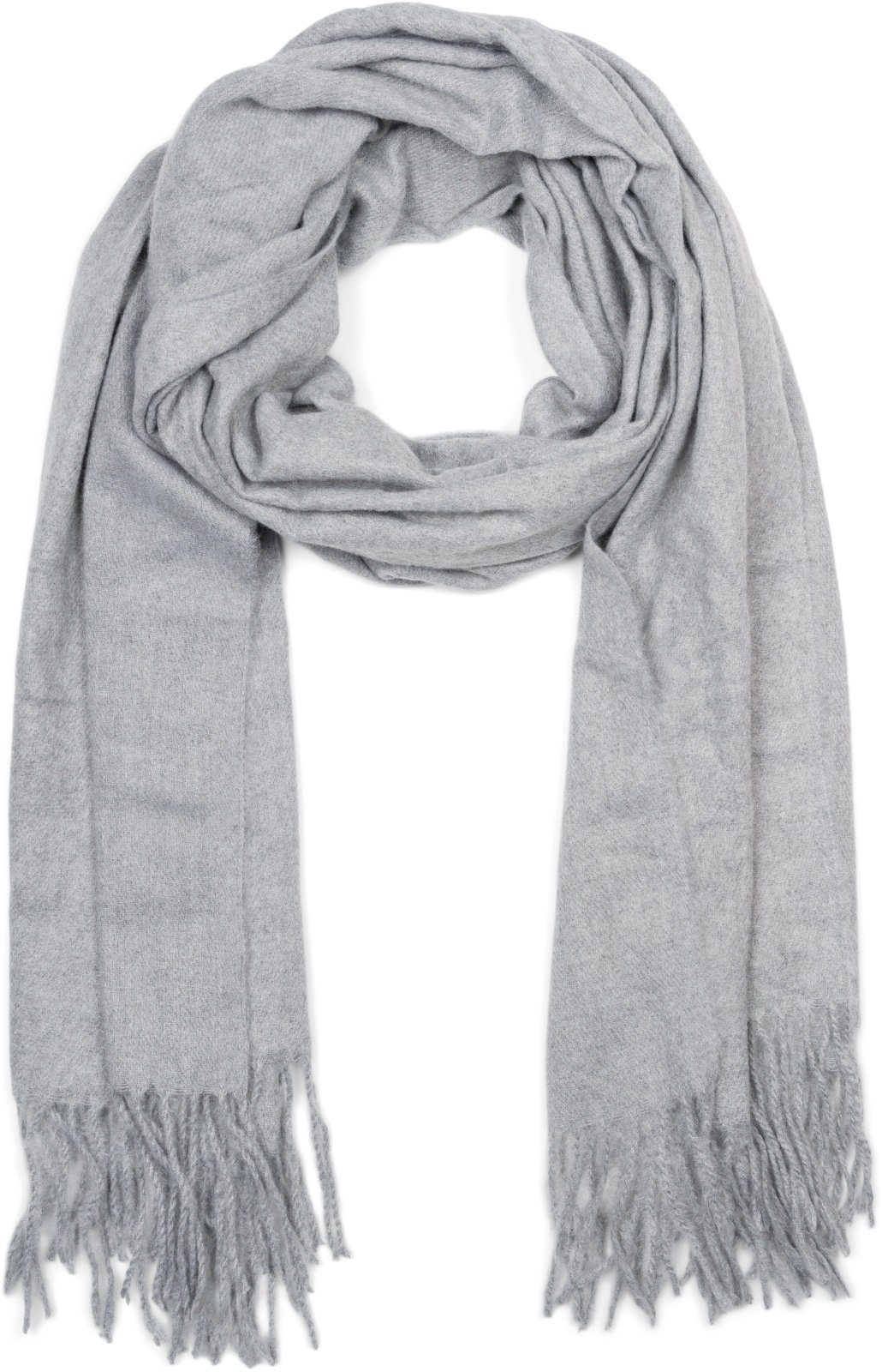 styleBREAKER Modeschal Weicher Schal Uni mit günstig online kaufen