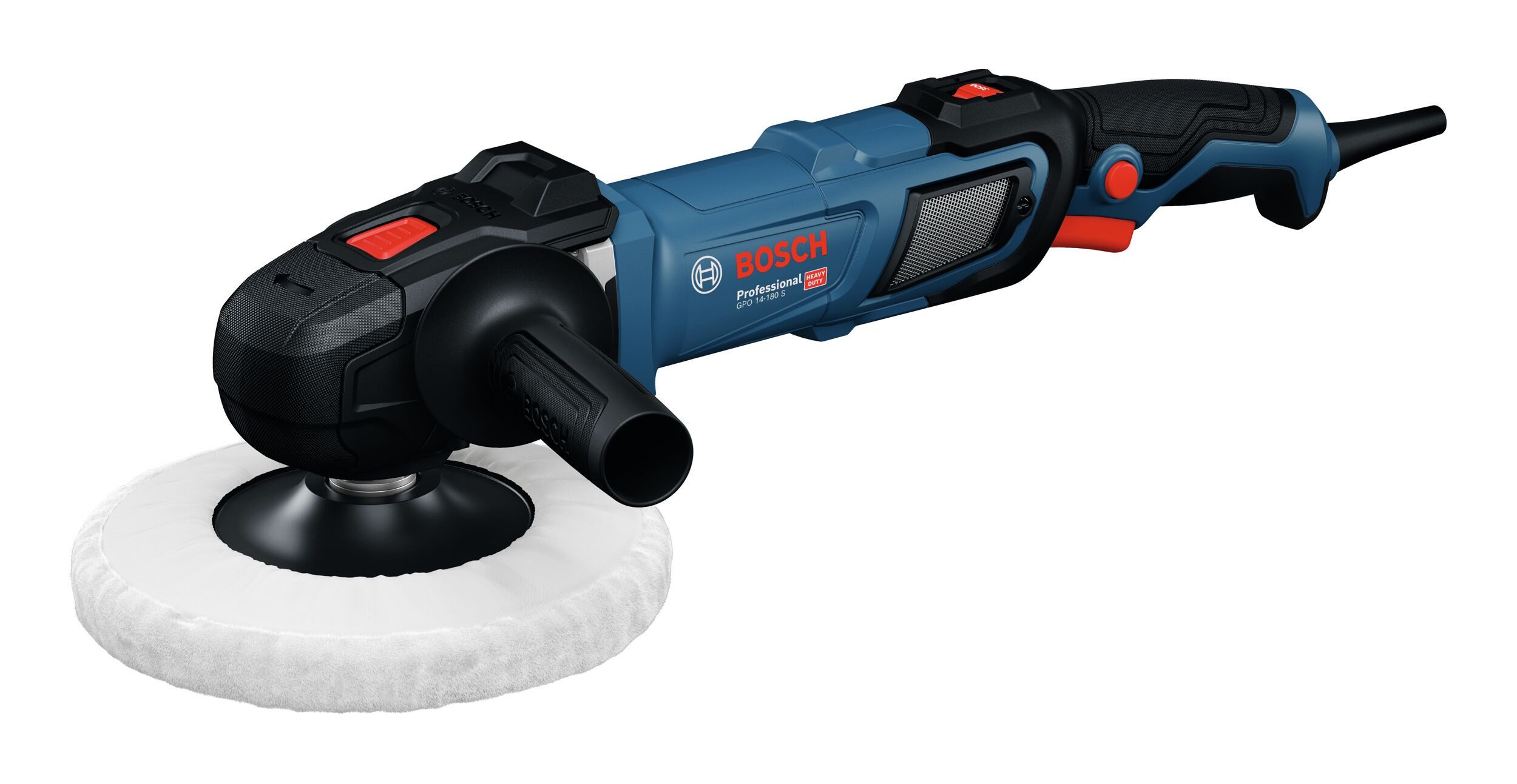 BOSCH Winkelpolierer GPO 14-180 S, 3500 max. U/min, Polierer - im Karton
