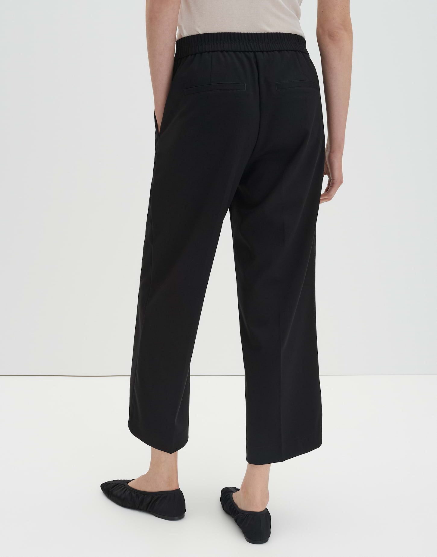 someday Schlupfhose CHARLIE CROPPED WIDE Leg Pants mit Viskosemix weiter, gerader Beinverlauf, pflegeleicht