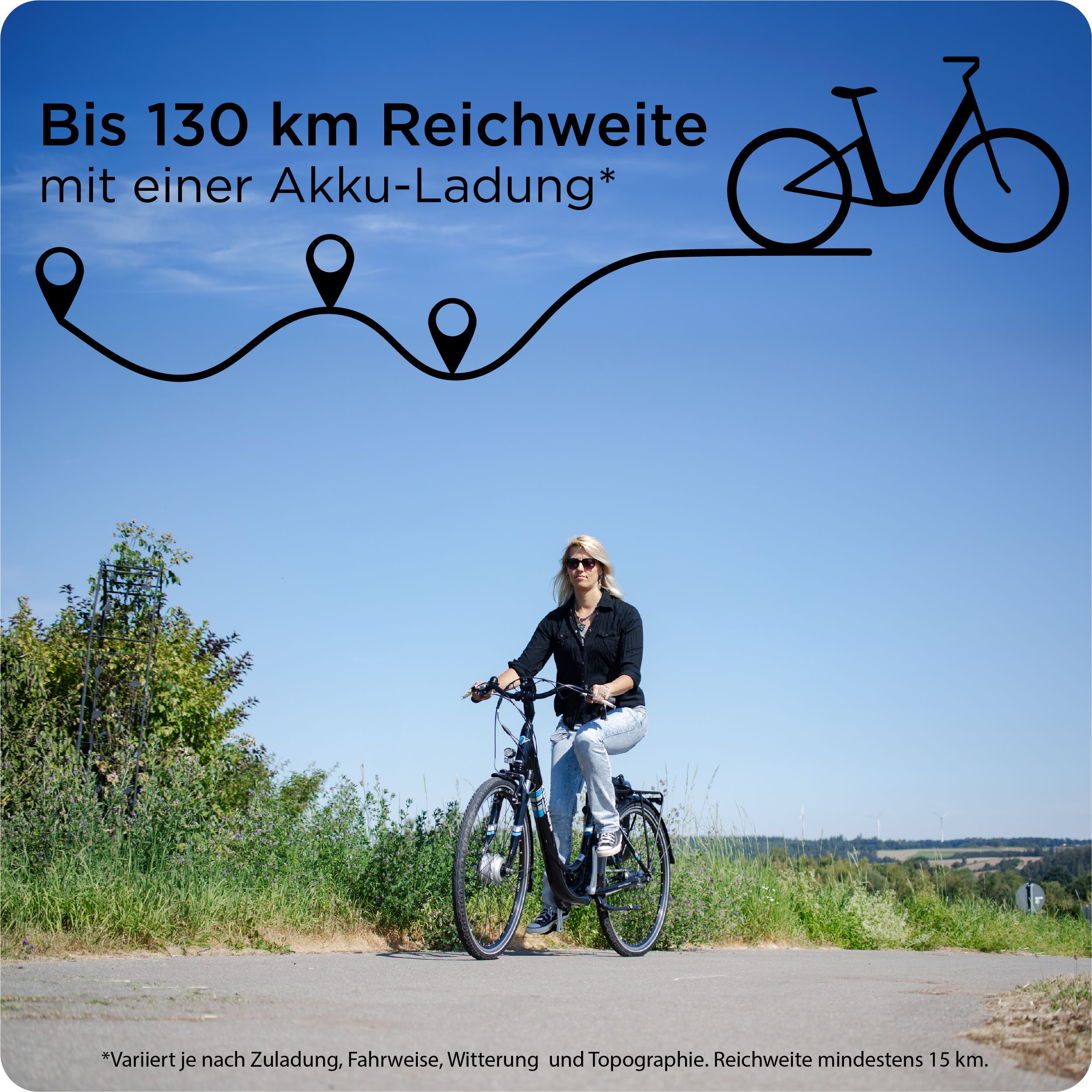 Zündapp E-Bike Cityrad Green 2.7, 3 Gang, Nabenschaltung, Frontmotor, 531,6 Wh, Pedelec, Elektrofahrrad für Damen u. Herren