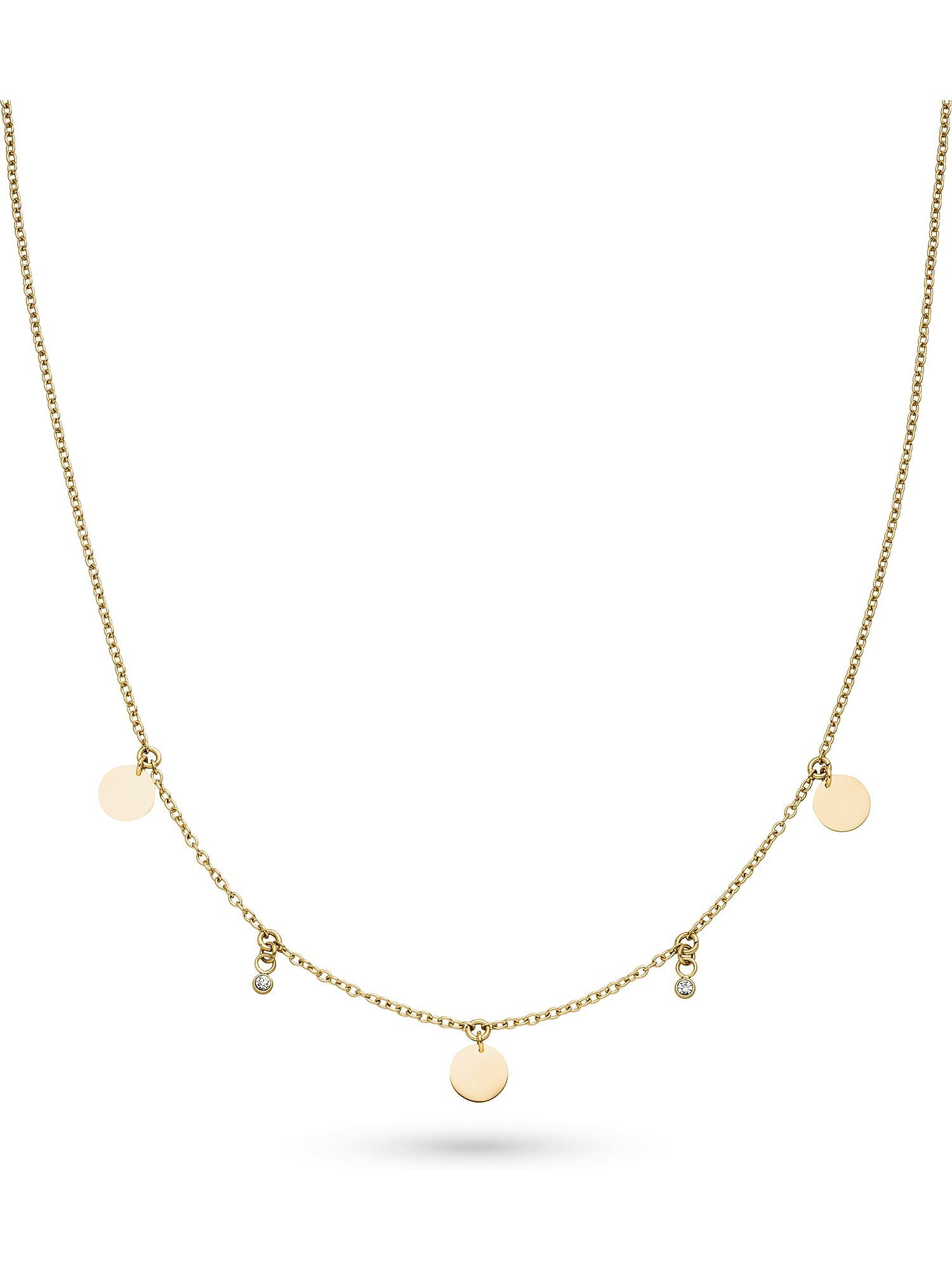 s.Oliver Silberkette S.Oliver Damen-Kette Edelstahl