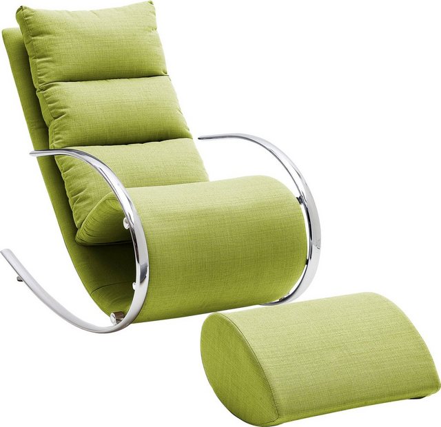 MCA furniture Relaxsessel »York«, Relaxsessel mit Hocker, belastbar bis 100 kg-Otto