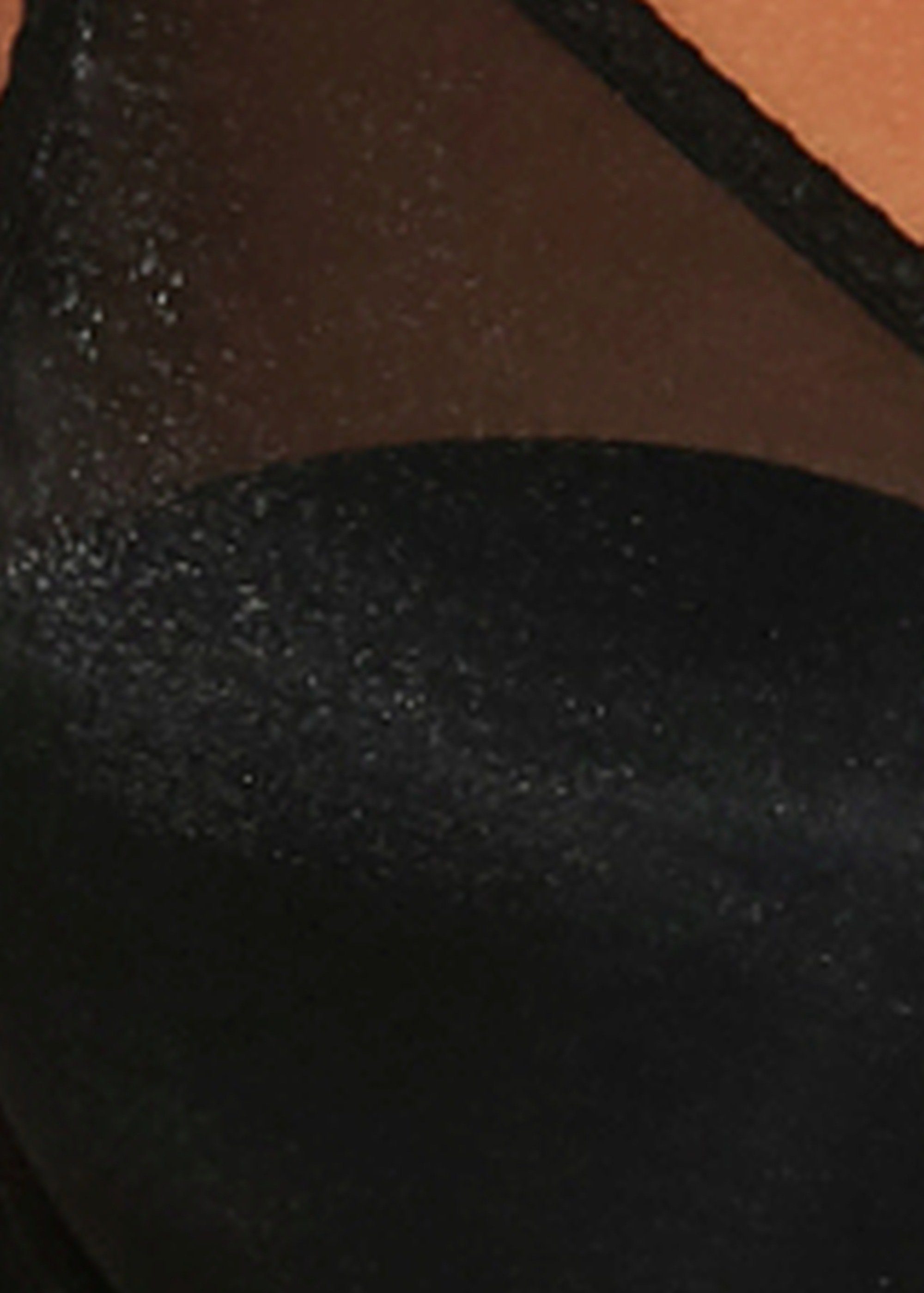 Gossard Halbschalen-BH Glossies Halbgefütterter Triangel BH Black (halbgefütterter BH, 1-tlg., glatt)