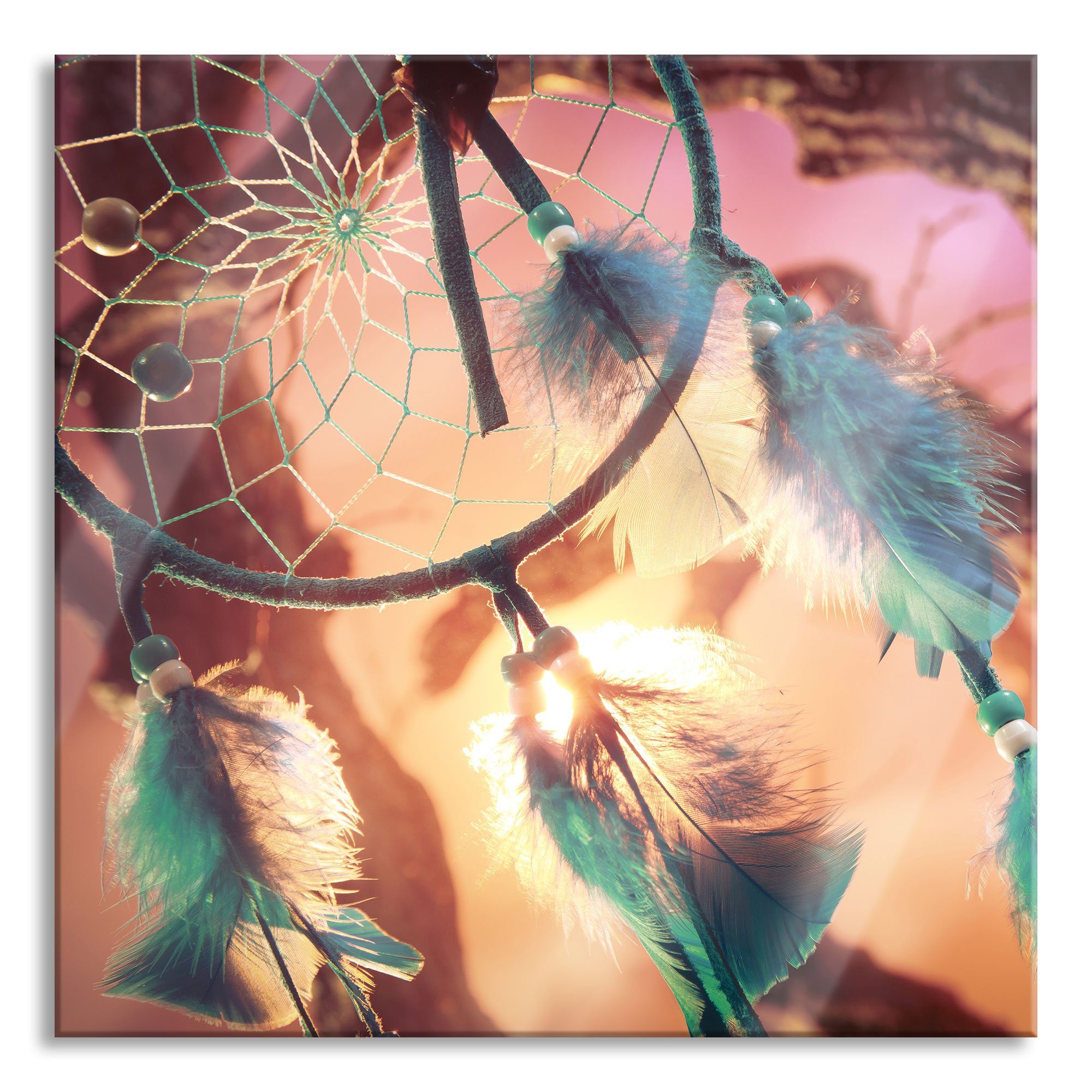 Glasbild Traumfänger