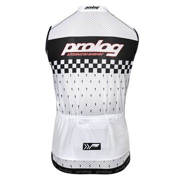 prolog cycling wear Radtrikot Herren Fahrradtrikot ärmellos „Integrated Energy White“