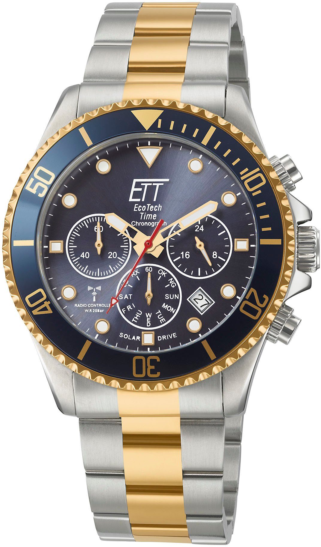 Funkchronograph Professional, ETT Solar EGS-11609-35M,