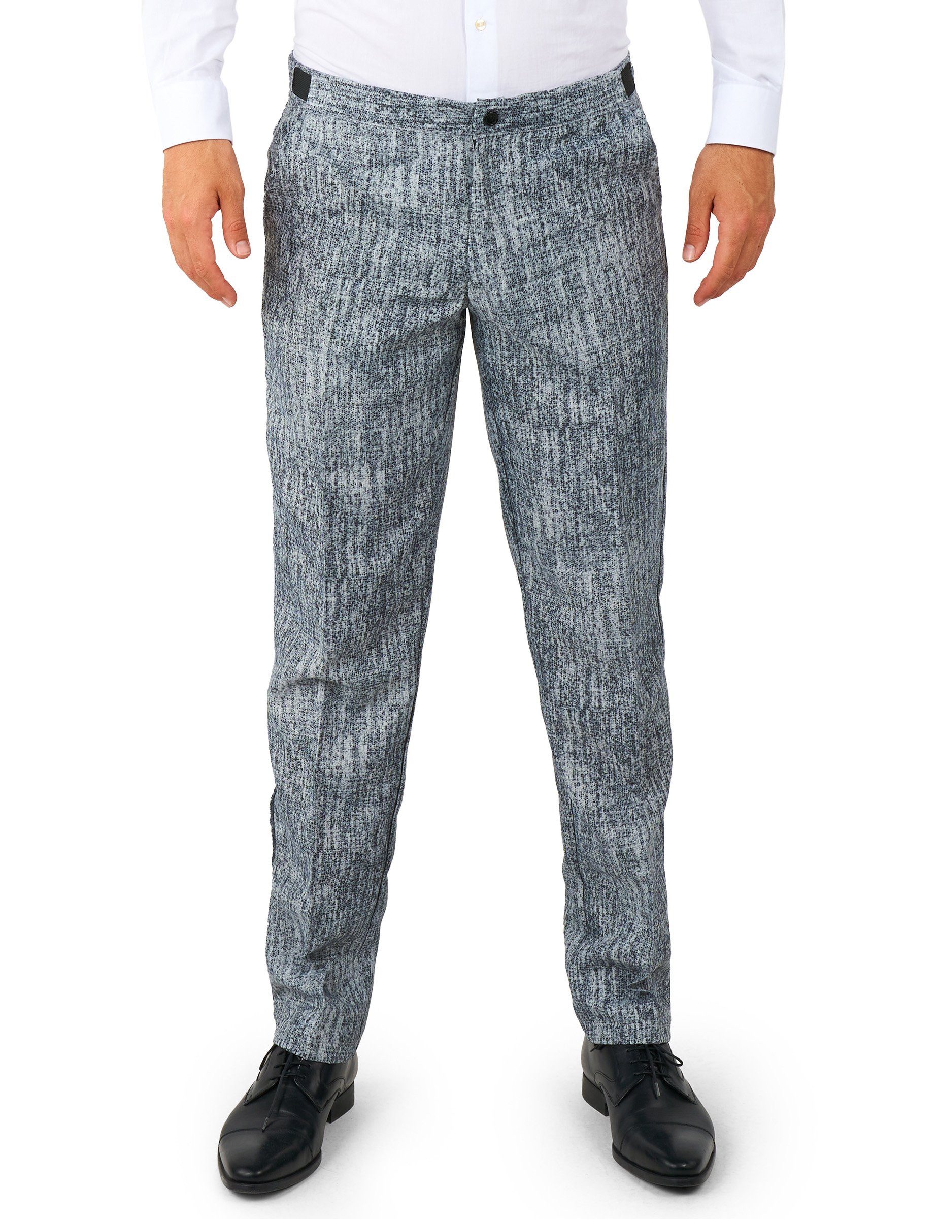 Opposuits Kostüm Offizielles 20er-Jahre Herrenkostüm von Suitmeister grau-schwarz