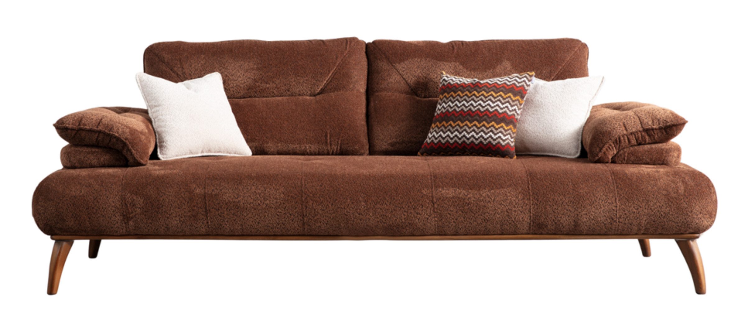 Villa Möbel Sofa Hazel, 1 Stk. 3-Sitzer, mit Relax-/Bettfunktion durch verstellbare Rückenlehne und Armlehne