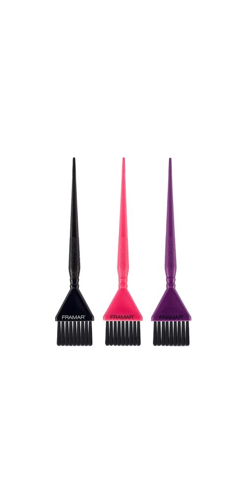 Framar Haarfärbestift Framar Triple Threat Set Pink, Purple, Black 3st