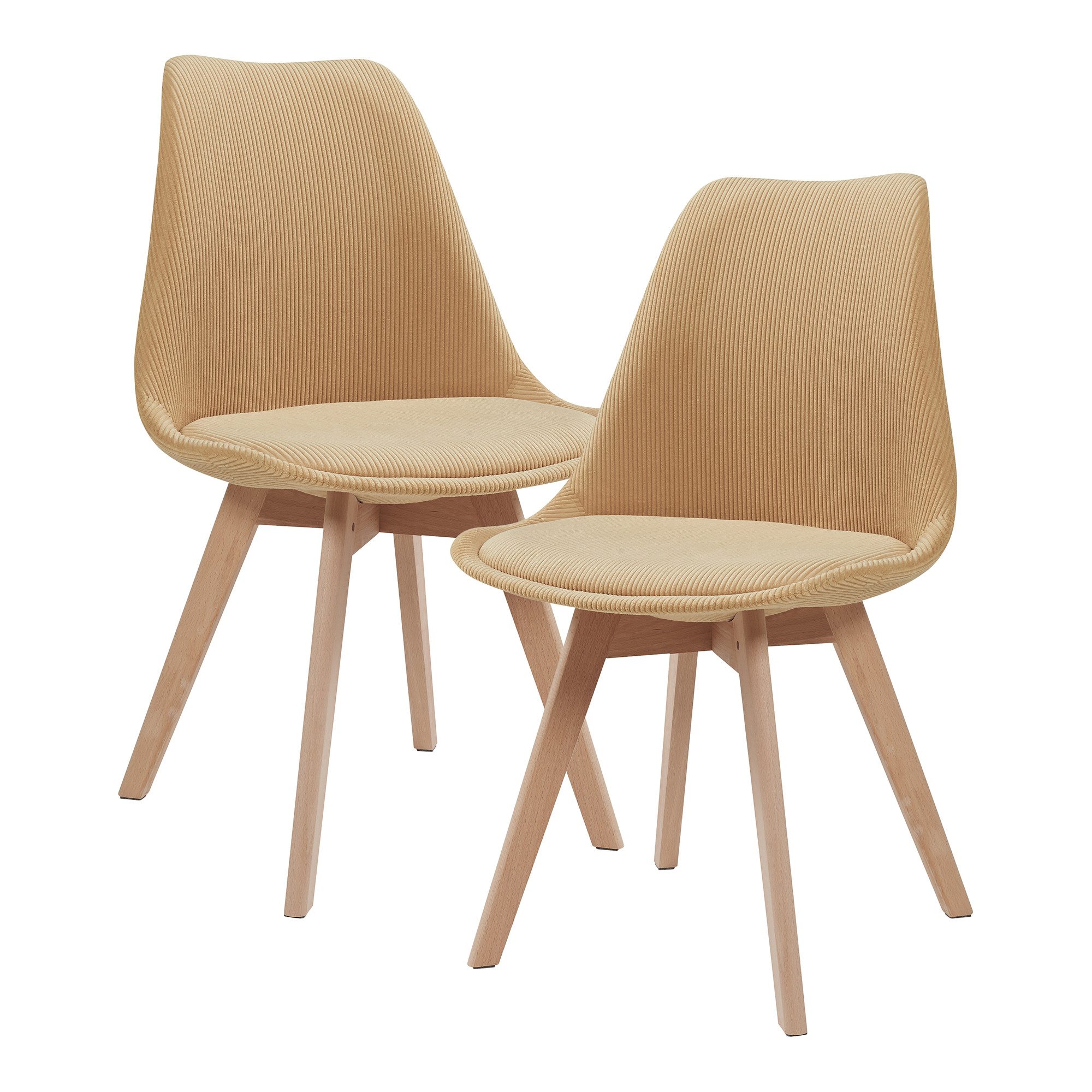 en.casa Esszimmerstuhl (Set, 2 St), »Fläten« günstig online kaufen