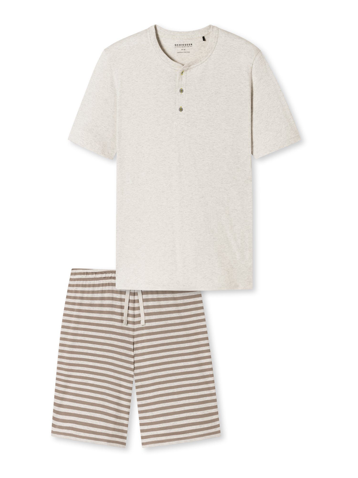 Pyjama mit Knopfleiste - Casual Nightwear