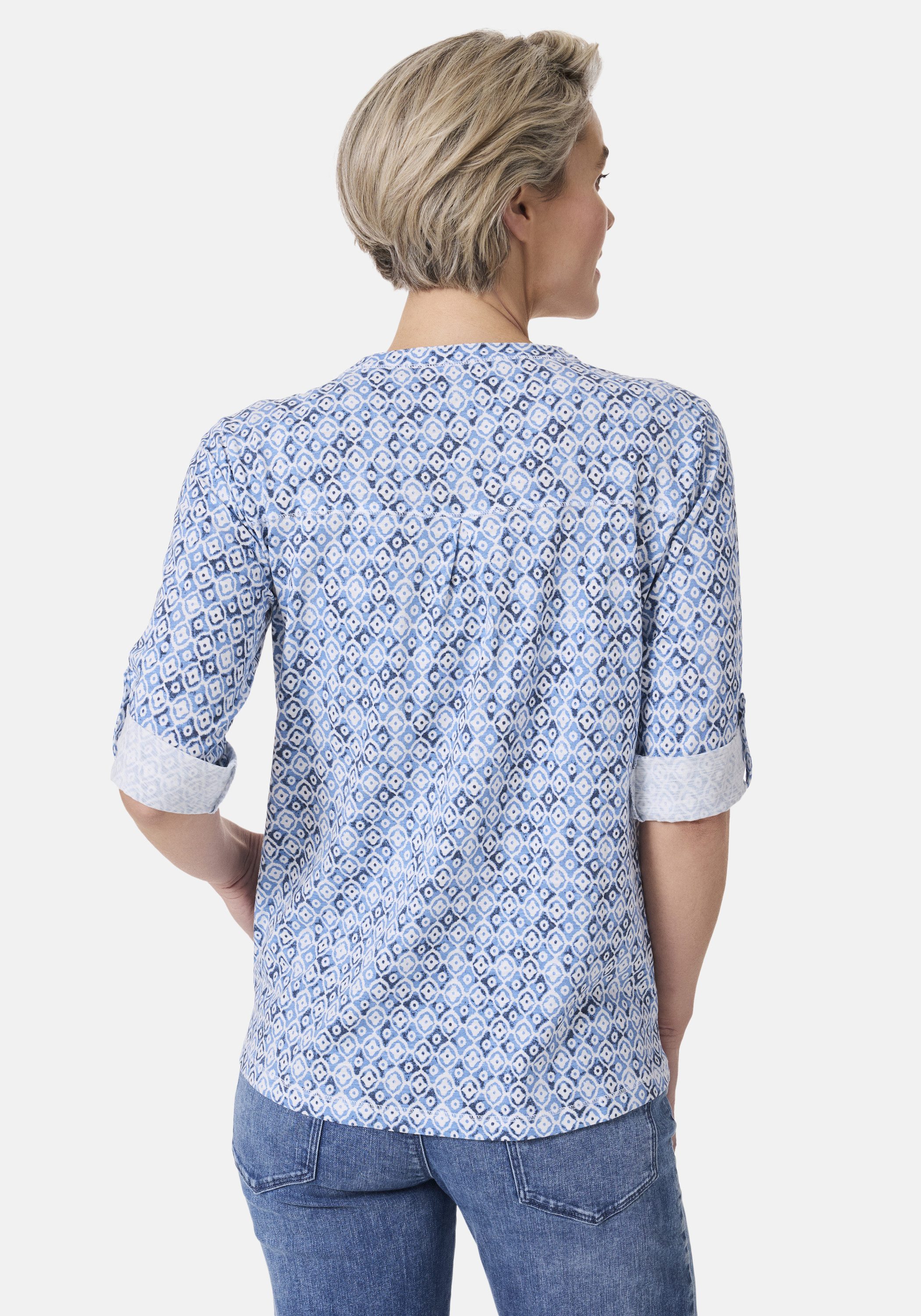 STOOKER WOMEN 3/4-Arm-Shirt "MARIE Print Shirt Blouse 3/4 -Arm", Regular Fi günstig online kaufen