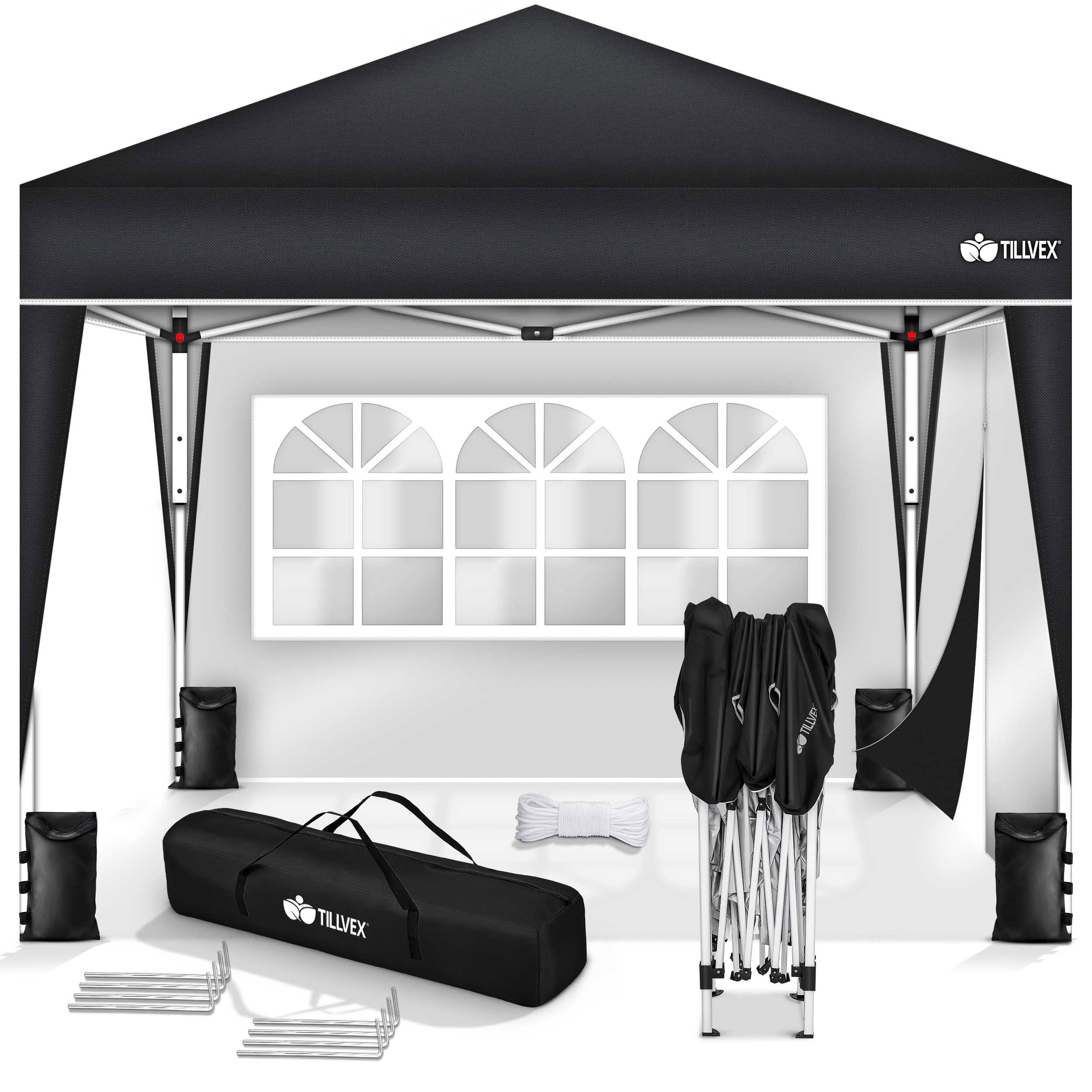 tillvex Faltpavillon tillvex® Pavillon 3x3m Wasserdicht günstig online kaufen