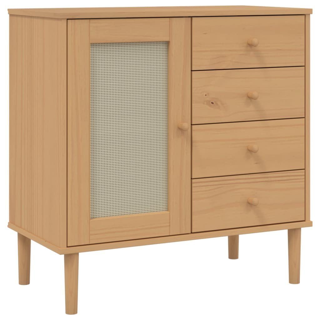 vidaXL Sideboard Sideboard SENJA Rattan-Optik Braun günstig online kaufen