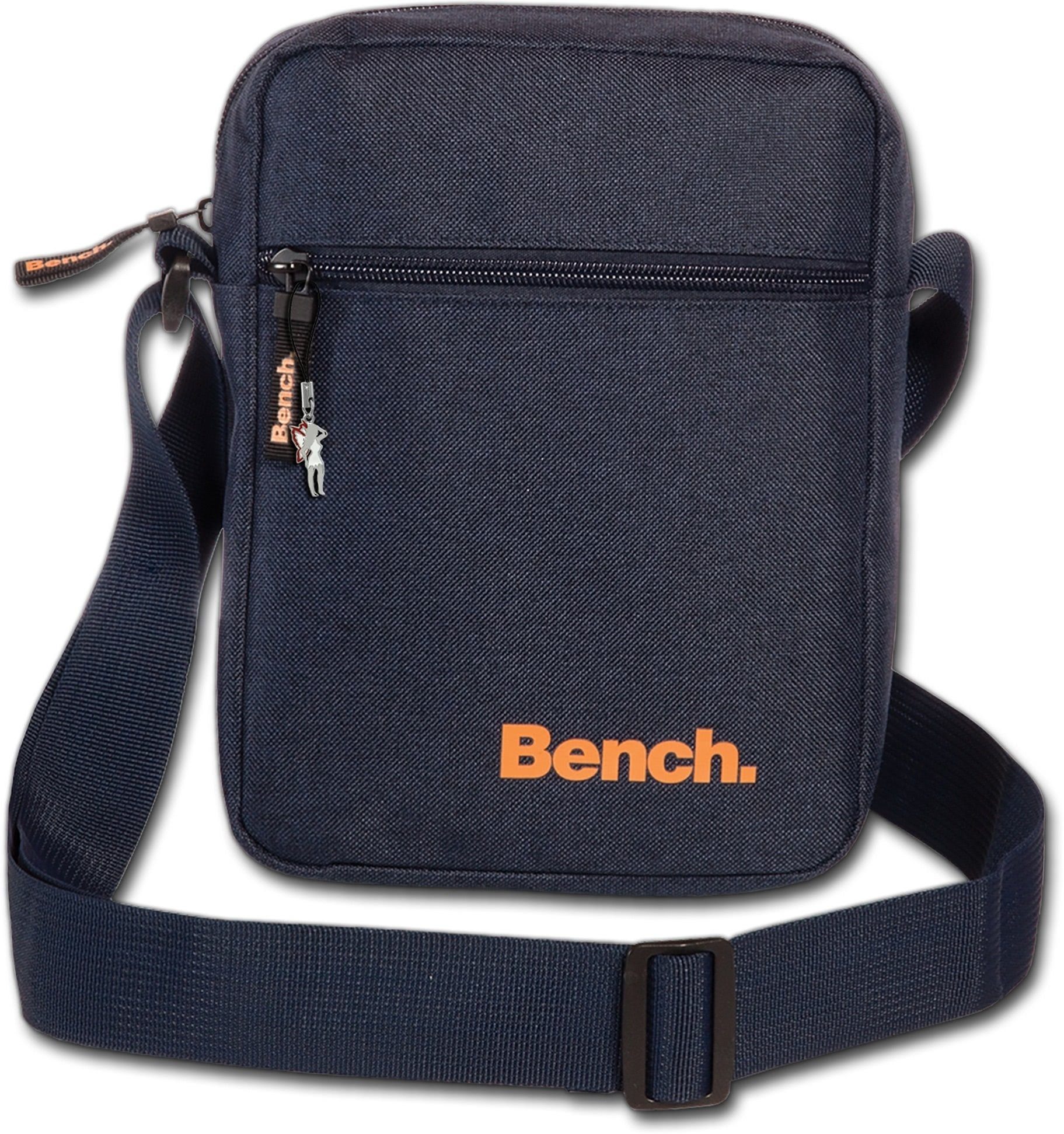 Bench. Umhängetasche Bench sportliche Umhängetasche blau, Damen, Herren,  Jugend Tasche aus Polyester, Größe ca. 17cm in blau