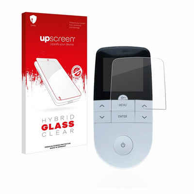 upscreen flexible Panzerglasfolie für Beurer EM 49 Digital TENS/EMS, Displayschutzglas, Schutzglas Glasfolie klar
