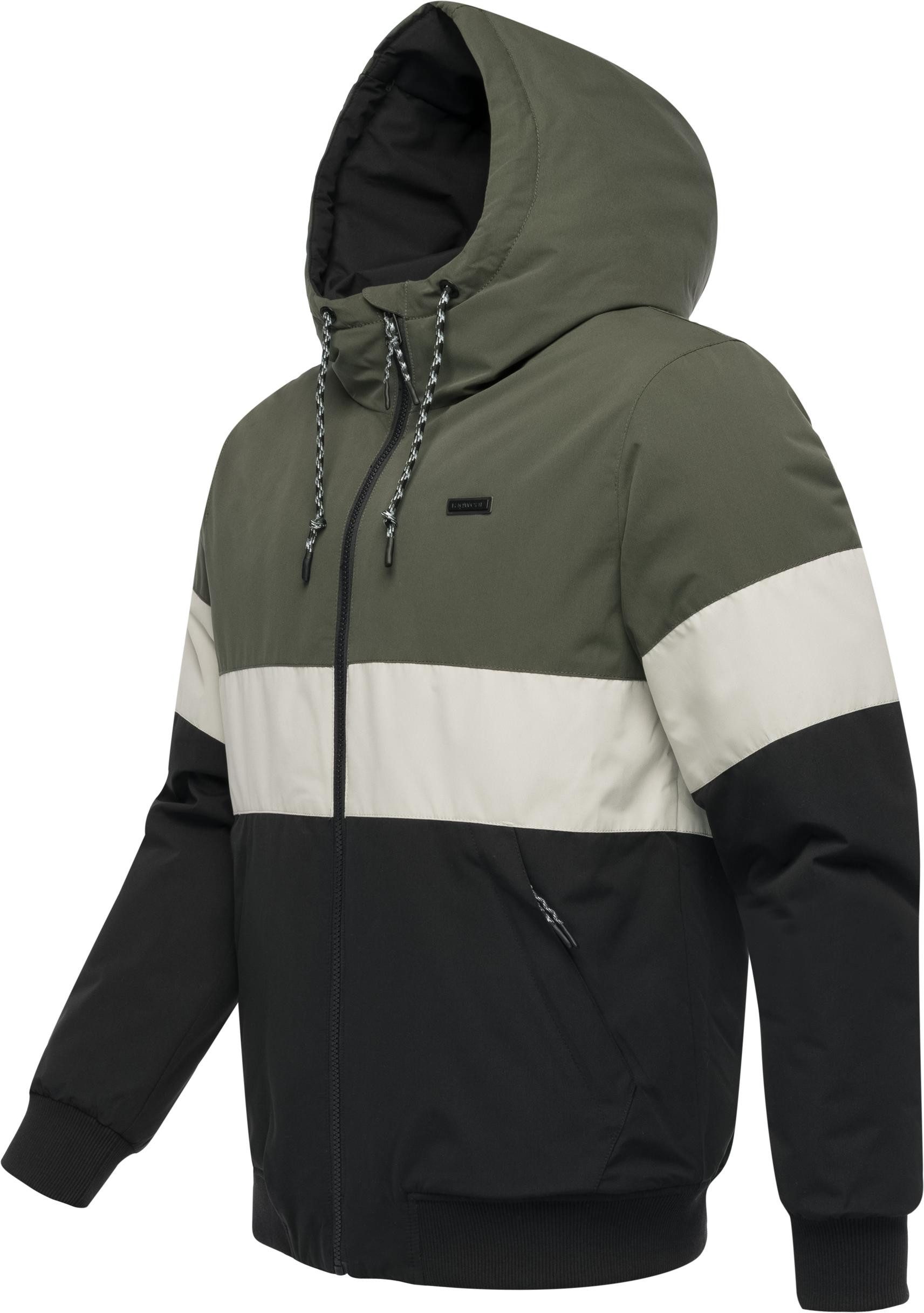 Ragwear Winterjacke Jinig Warm YOUMODO Gefütterte Herren Colourblocking Bom günstig online kaufen