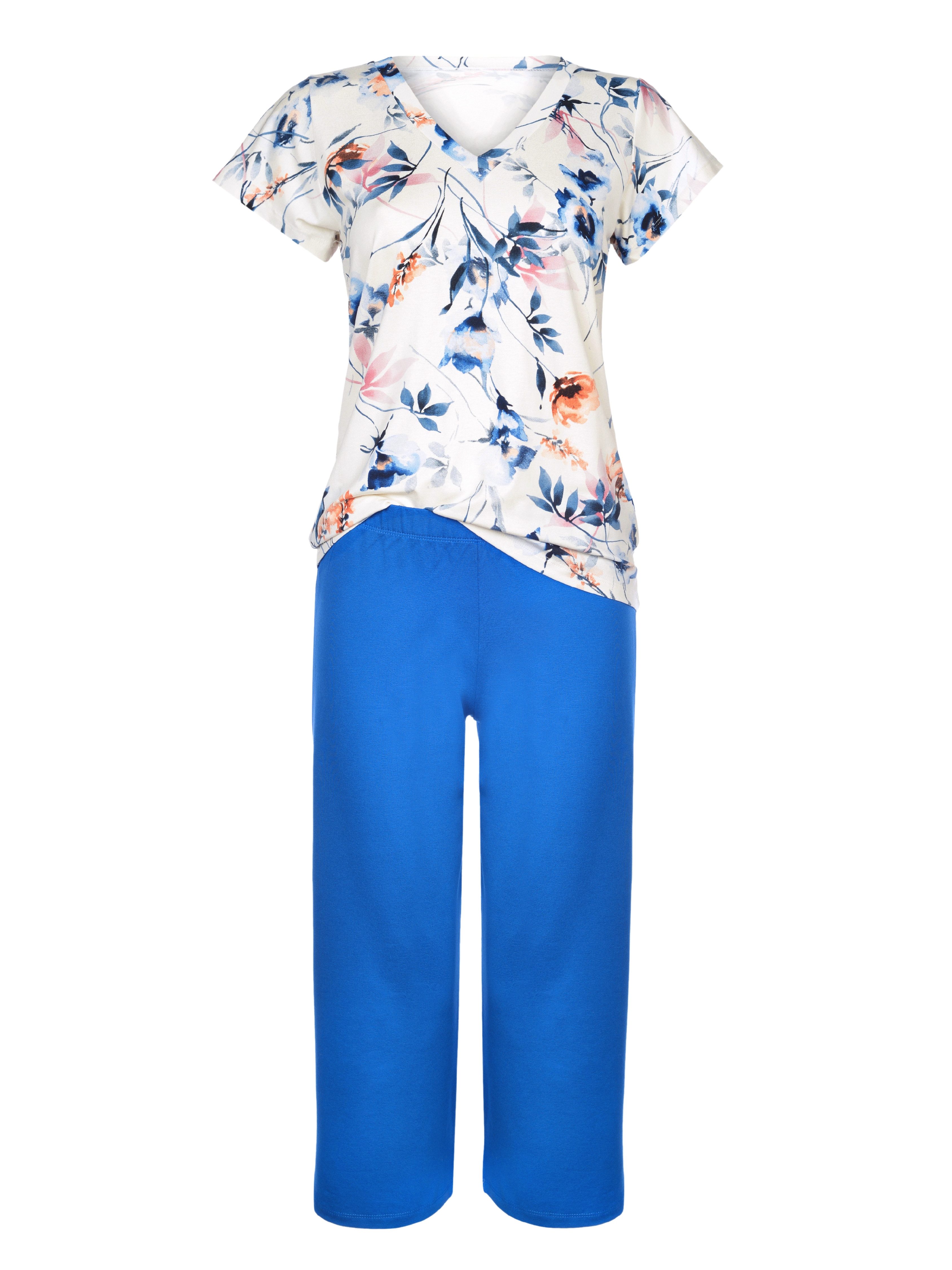 Donna Capri-Pyjama Schlafanzug (2 tlg) mit günstig online kaufen