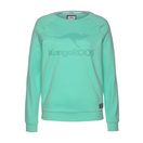 KangaROOS Sweatshirt Langarm, figurumspielender Schnitt, mit Print, Rundhalsausschnitt