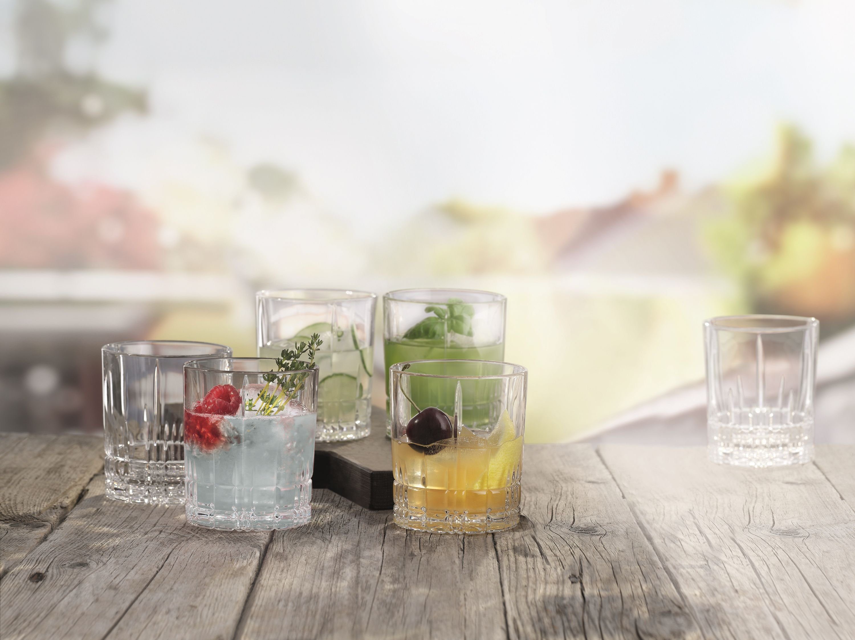 SPIEGELAU Glas BBQ & Drinks Softdrink Glas 281/188, 6-tlg., Kristallglas
