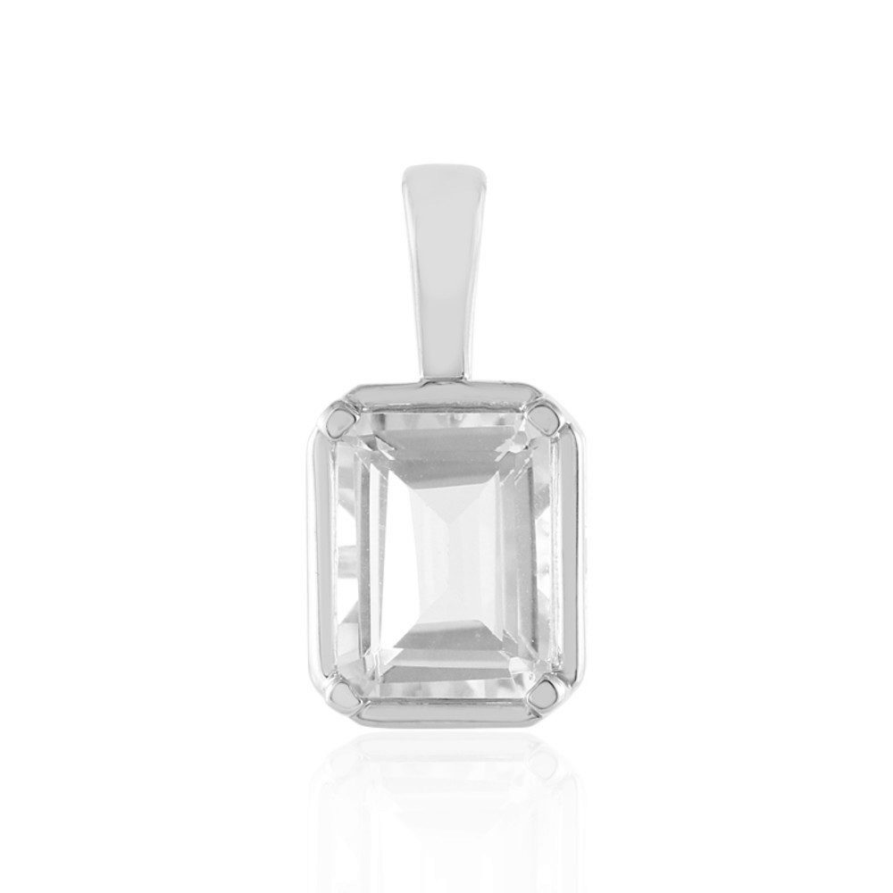 Cavill Kettenanhänger Weißer Topas Anhänger 1,70 ct Oktagon Schliff 925er S günstig online kaufen