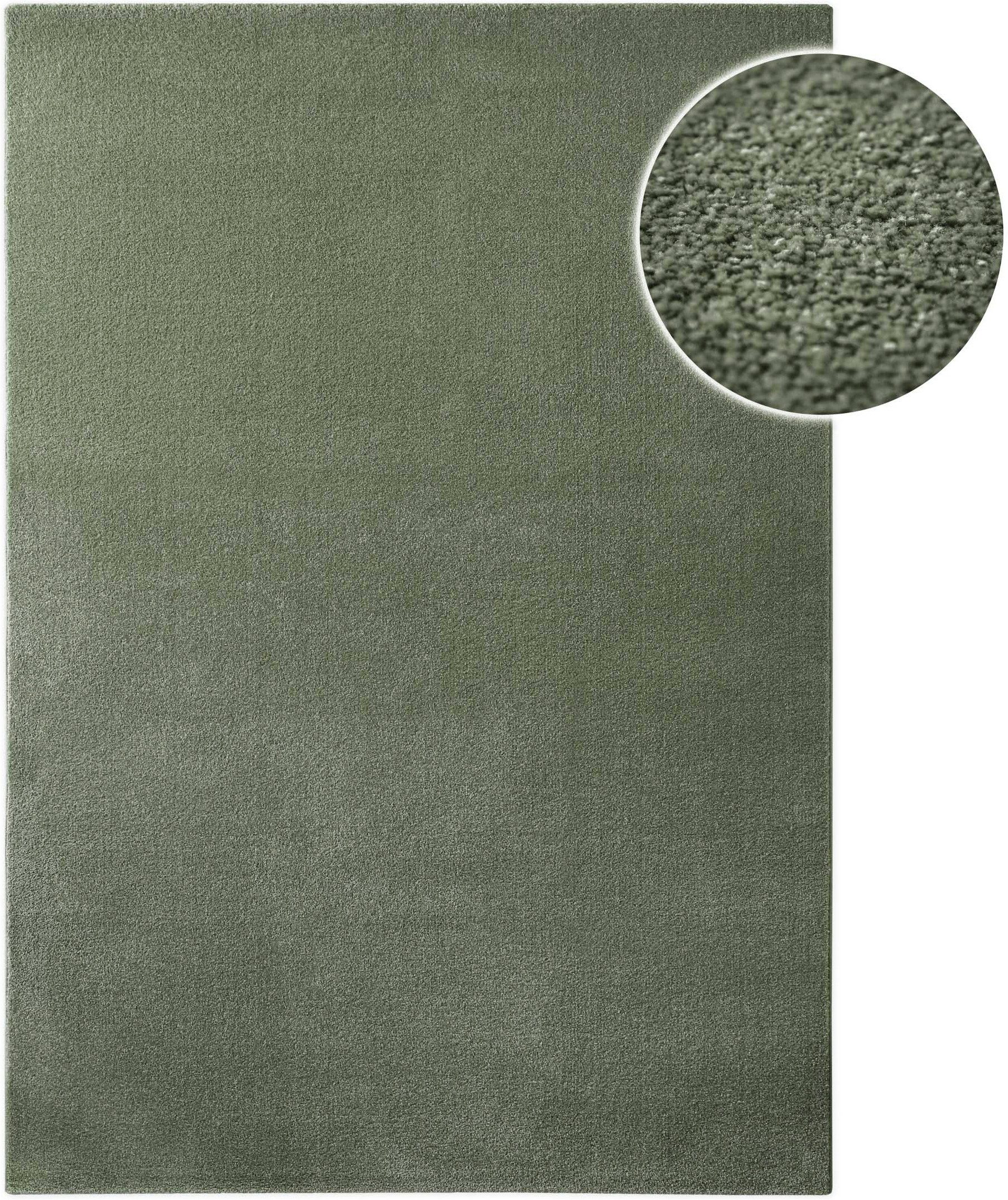 Esprit Teppich Vegas - ESPRIT Kollektion, rechteckig, Höhe: 15 mm, Kurzflor, uni, gewebt, pflegeleicht, formstabil, für Fußbodenheizung