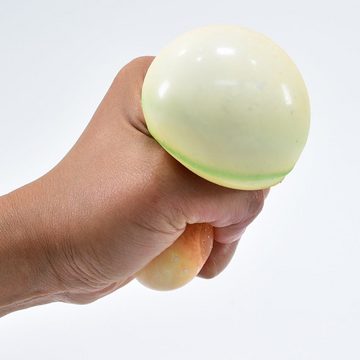 Kögler Lernspielzeug 3x Quetsch Hamburger Antistress Squeeze Squisy Handschmeichler (3-St)