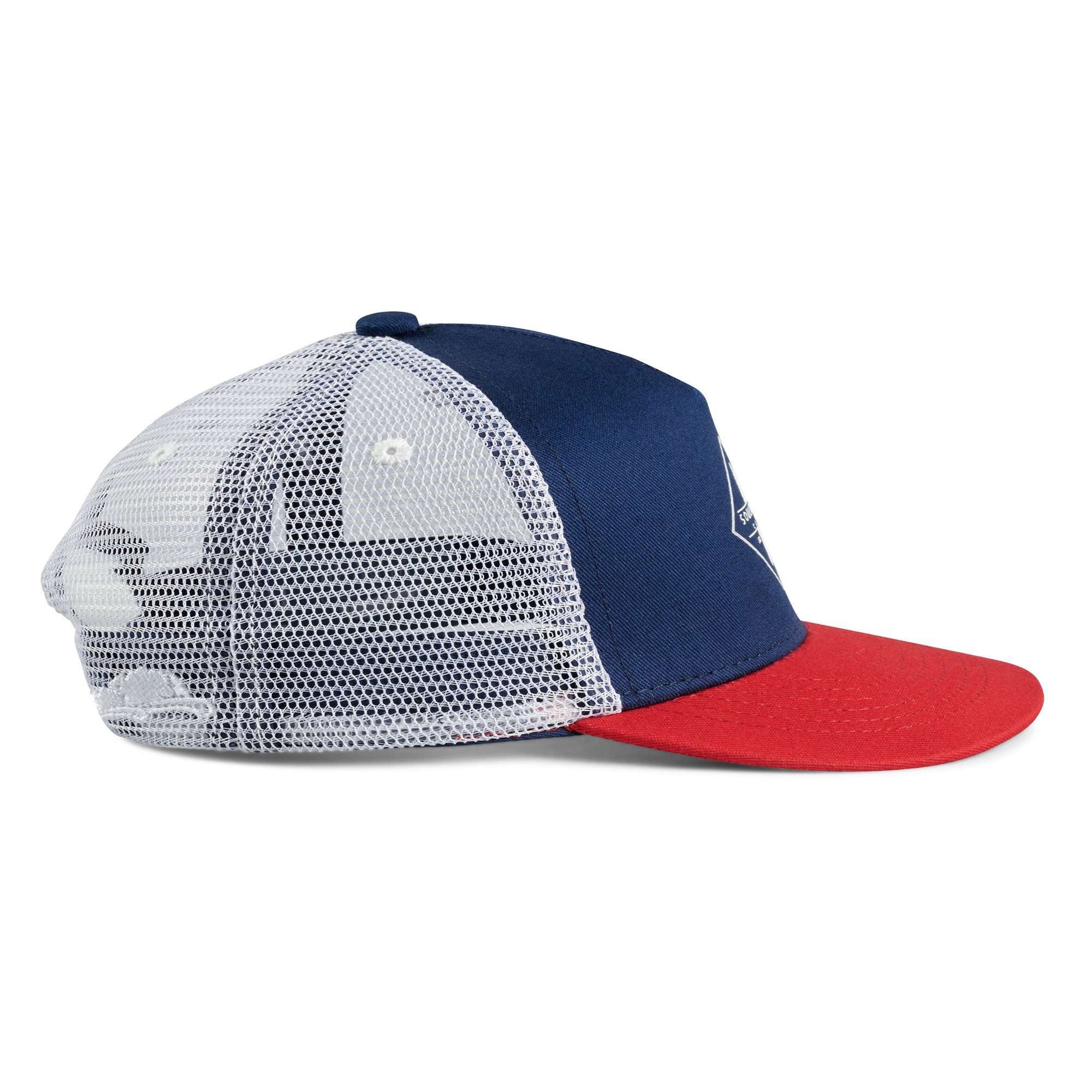 Soulbuddy Trucker Cap mit Mesh für Damen & Herren (One Size, Gebogener Schirm, Unisex, Größenverstellbar) – Bild 2 von 5