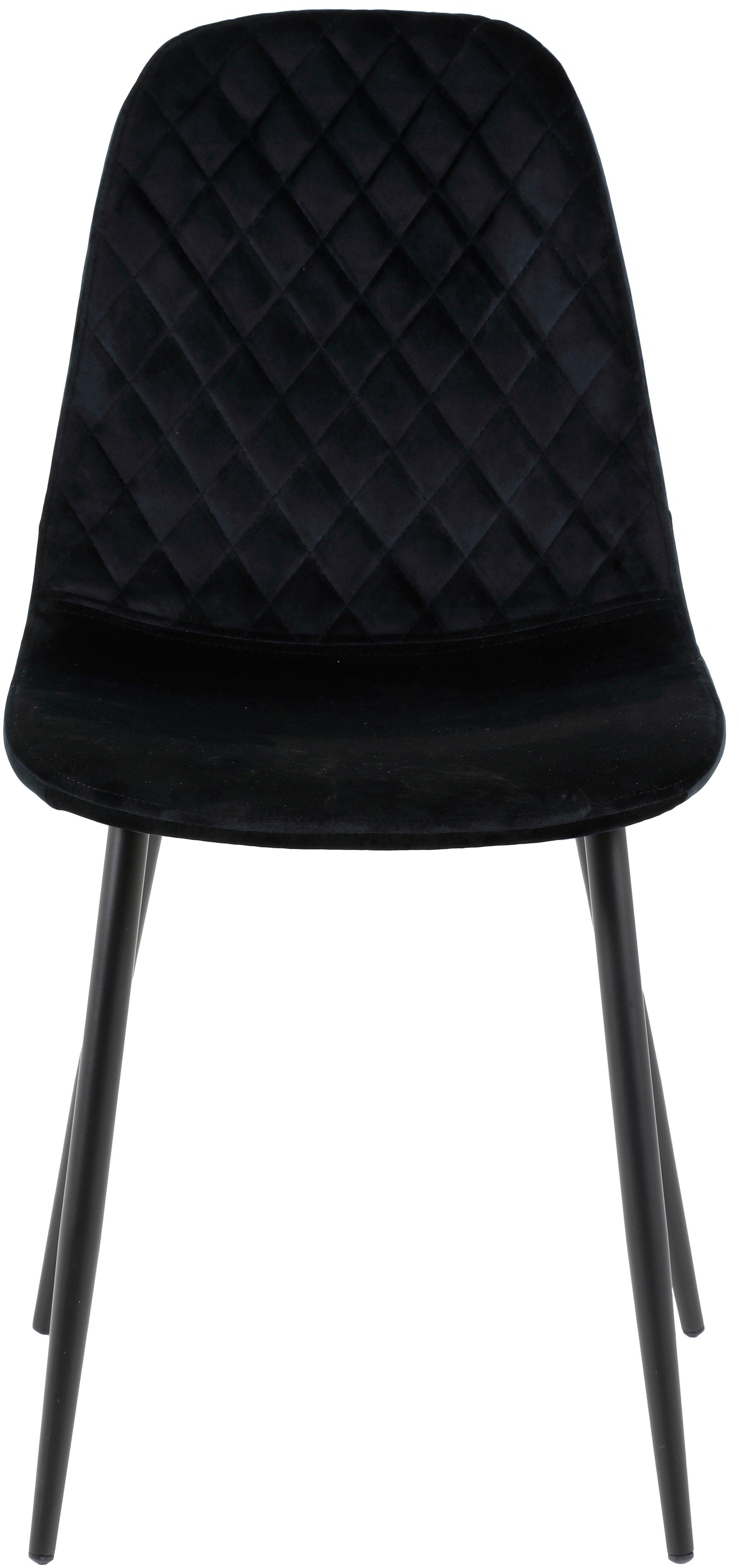 HELA Schalenstuhl MIRA, Esszimmerstuhl, Stuhl, 4-Fuß Stuh (Set, 2 St), 1, 2 oder 4 Stück, Schalenstuhl mit Steppung, Küchenstuhl