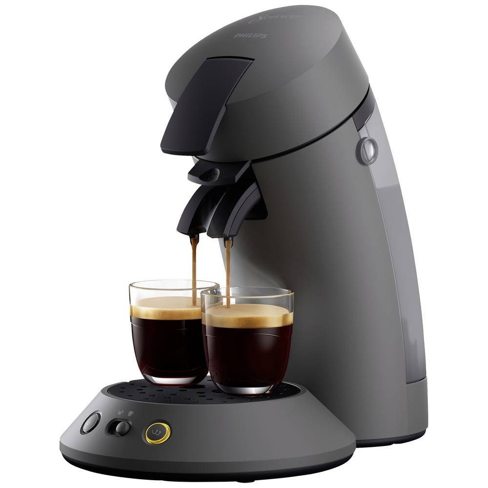 Crema Kaffeepadmaschine und mit Kaffeestärkewahl, Philips Plus Boost Kaffee