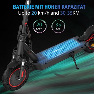 Evercross E-Scooter, 20,00 km/h, mit Straßenzulassung Max 35km E-roller mit app max 20km/h Mit ABE