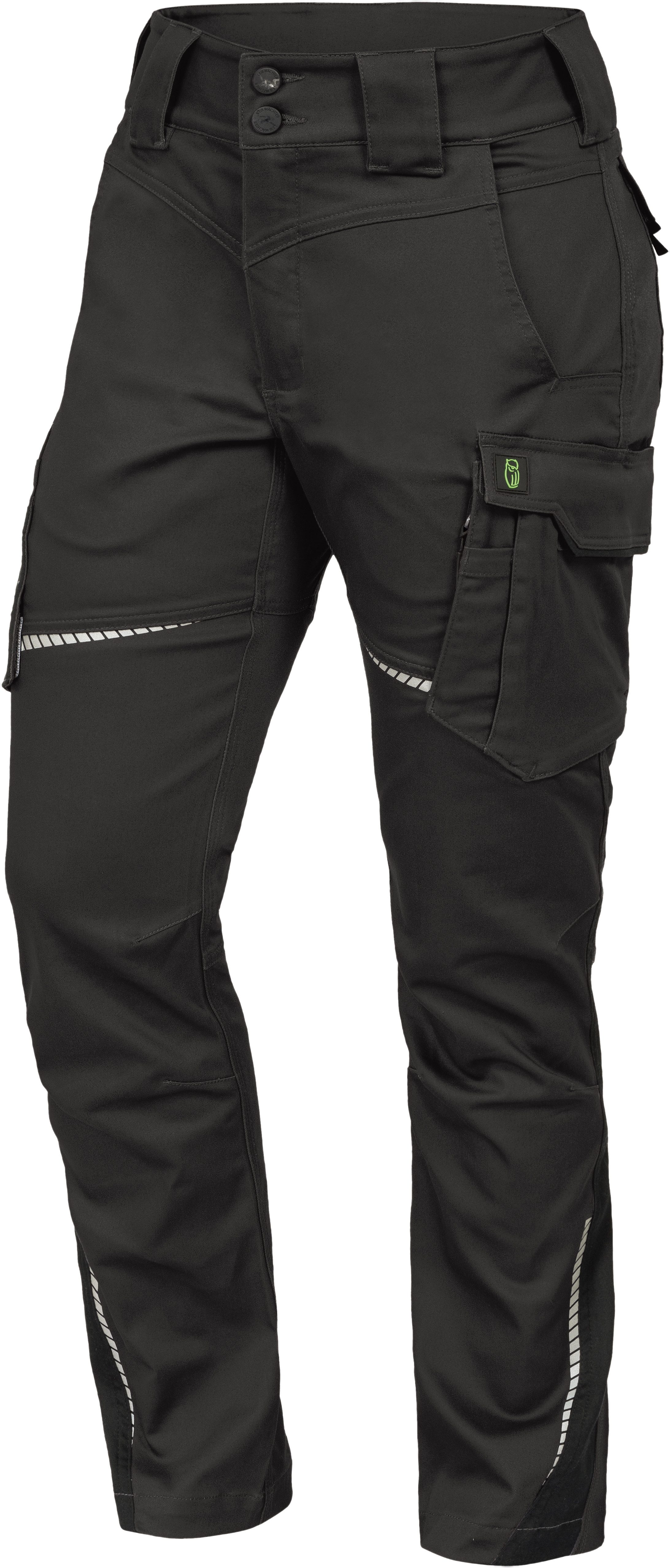 Leibwächter Arbeitshose Flexline Damen-Bundhose ohne Knietaschen ergonomische Passform mit Stretchanteil