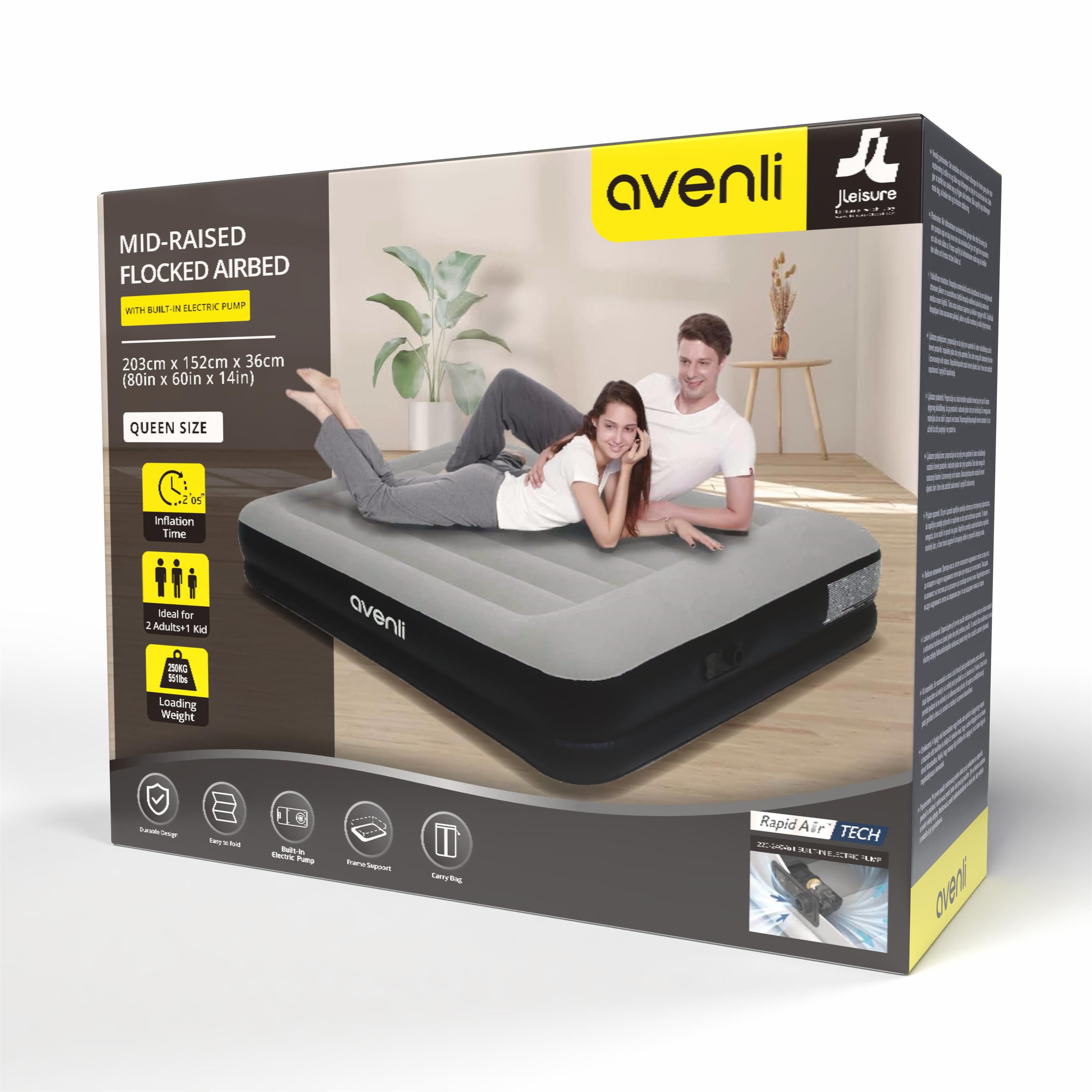 Avenli Luftbett Luftmatratze selbstaufblasend mit integrierter günstig online kaufen
