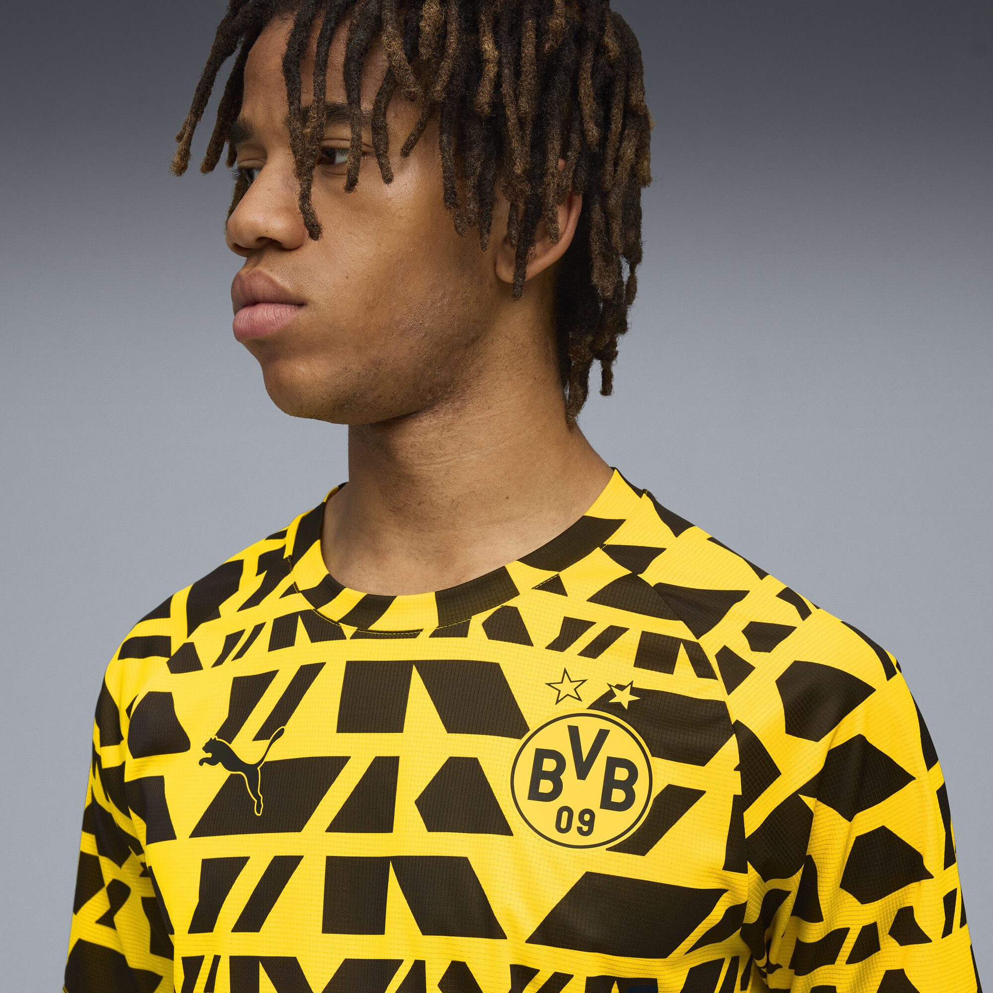 PUMA Trainingsshirt Borussia Dortmund Aufwärmtrikot Herren