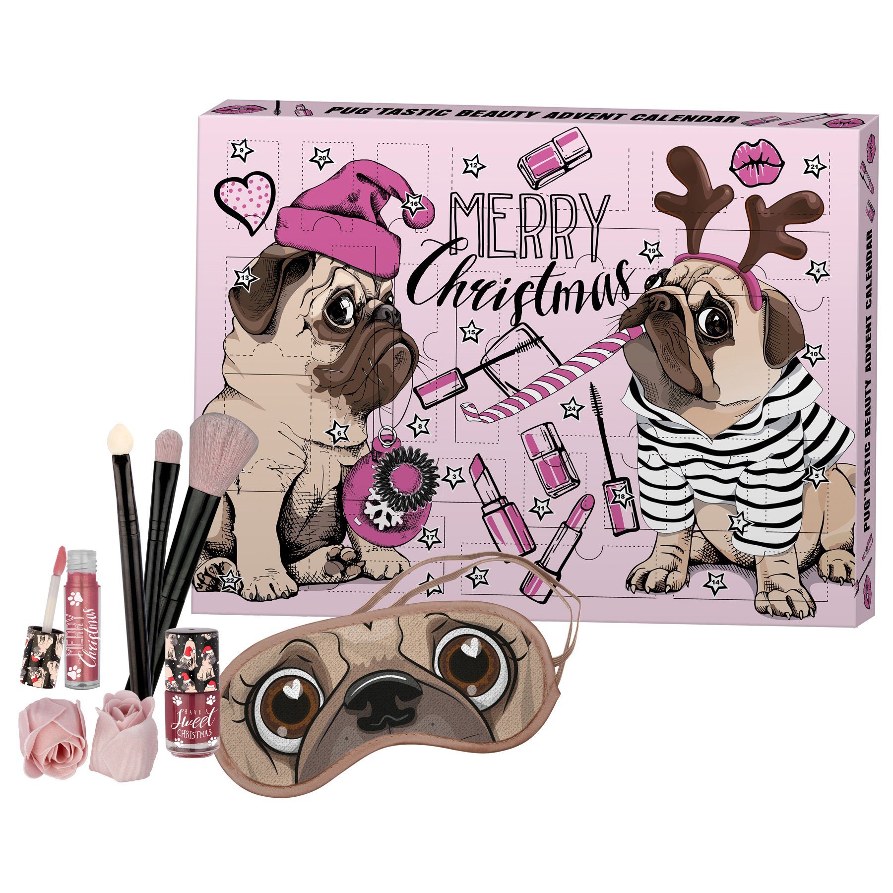 fesh! Adventskalender fesh! Pug'tastic Beauty Adventskalender Mops 21514E00