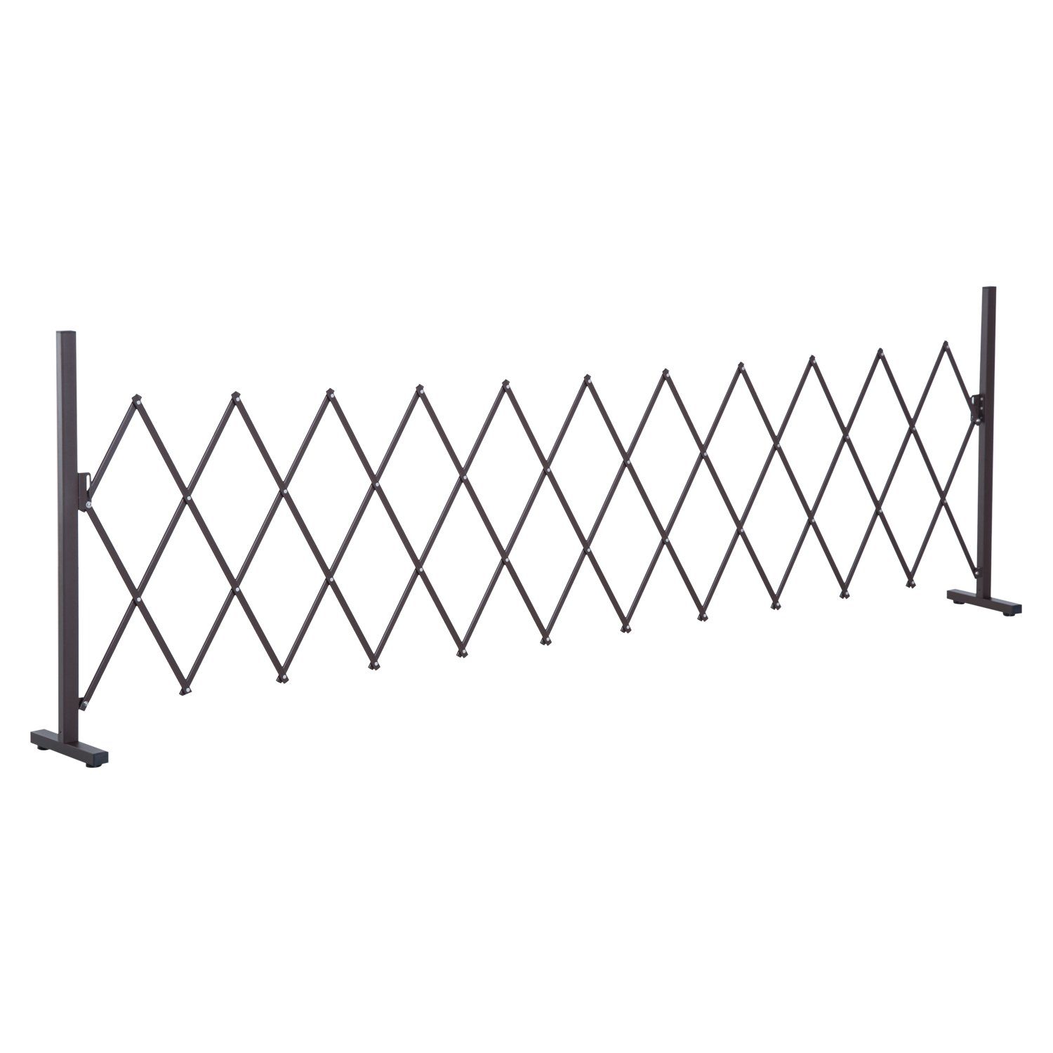 Outsunny Zaun Scherensperre ausziehbar, (Absperrgitter, 1-St., günstig online kaufen
