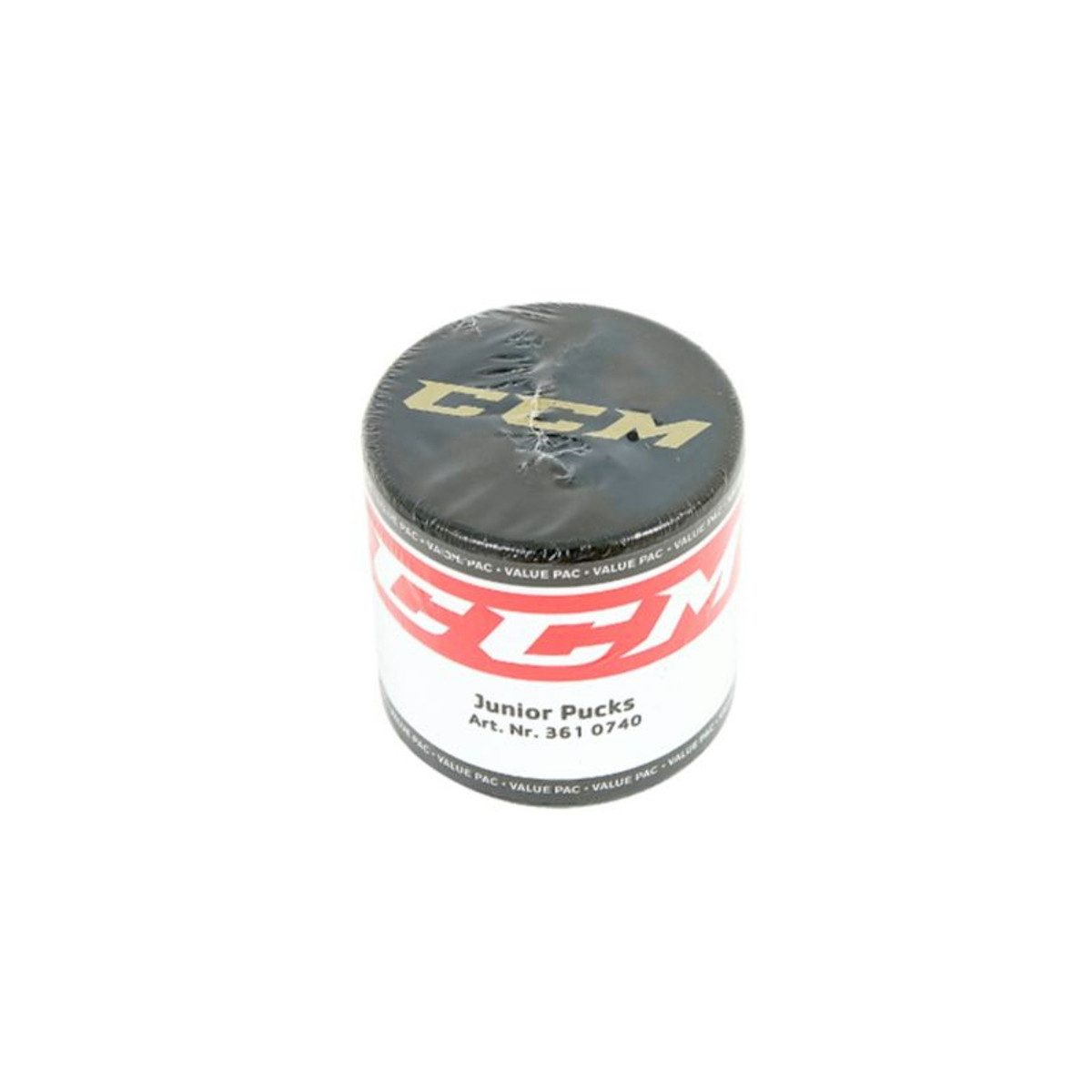 CCM Hockeypuck Eishockey Puck CCM Junior 3er Pack